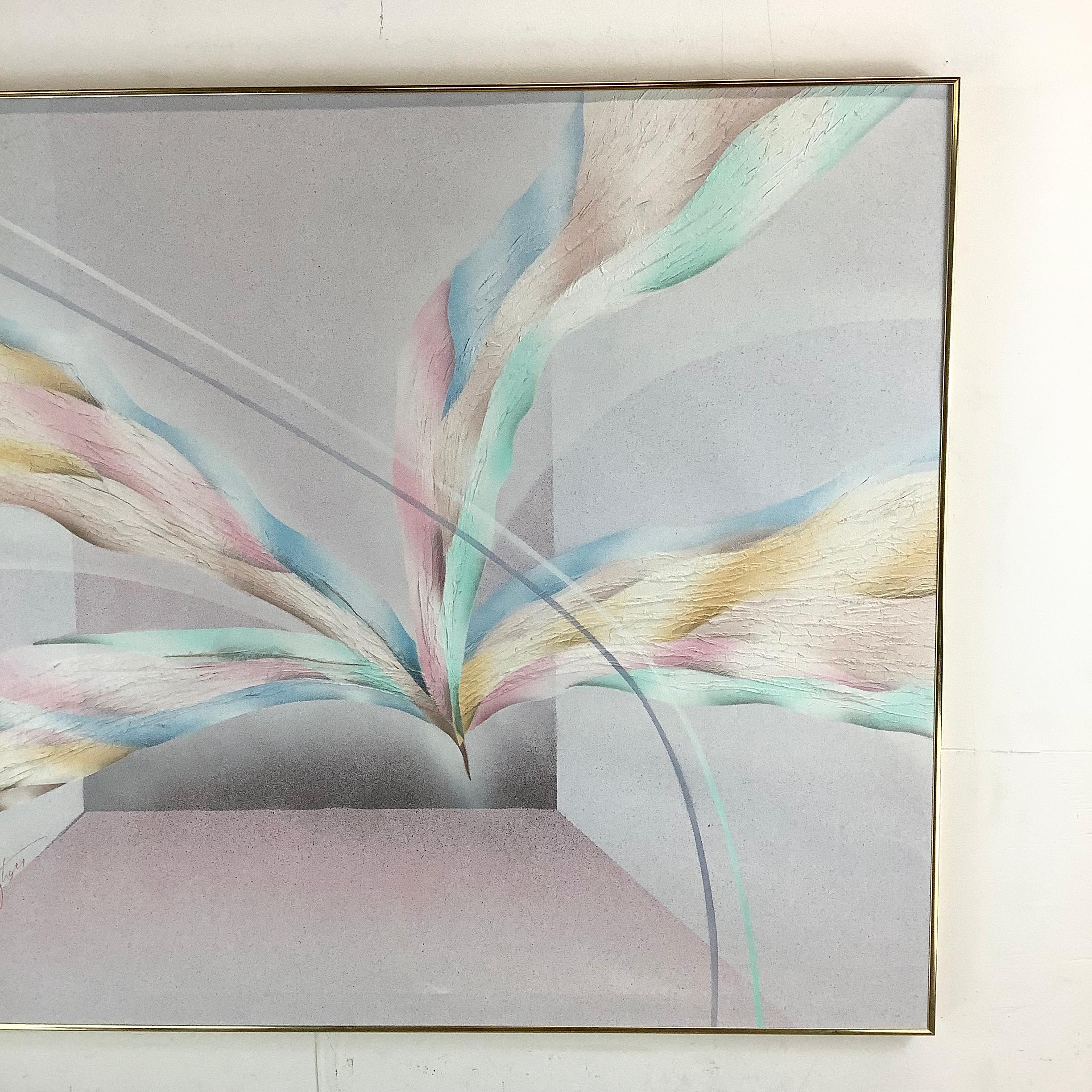 Vintage Abstrakte Wandkunst (Unbekannt) im Angebot