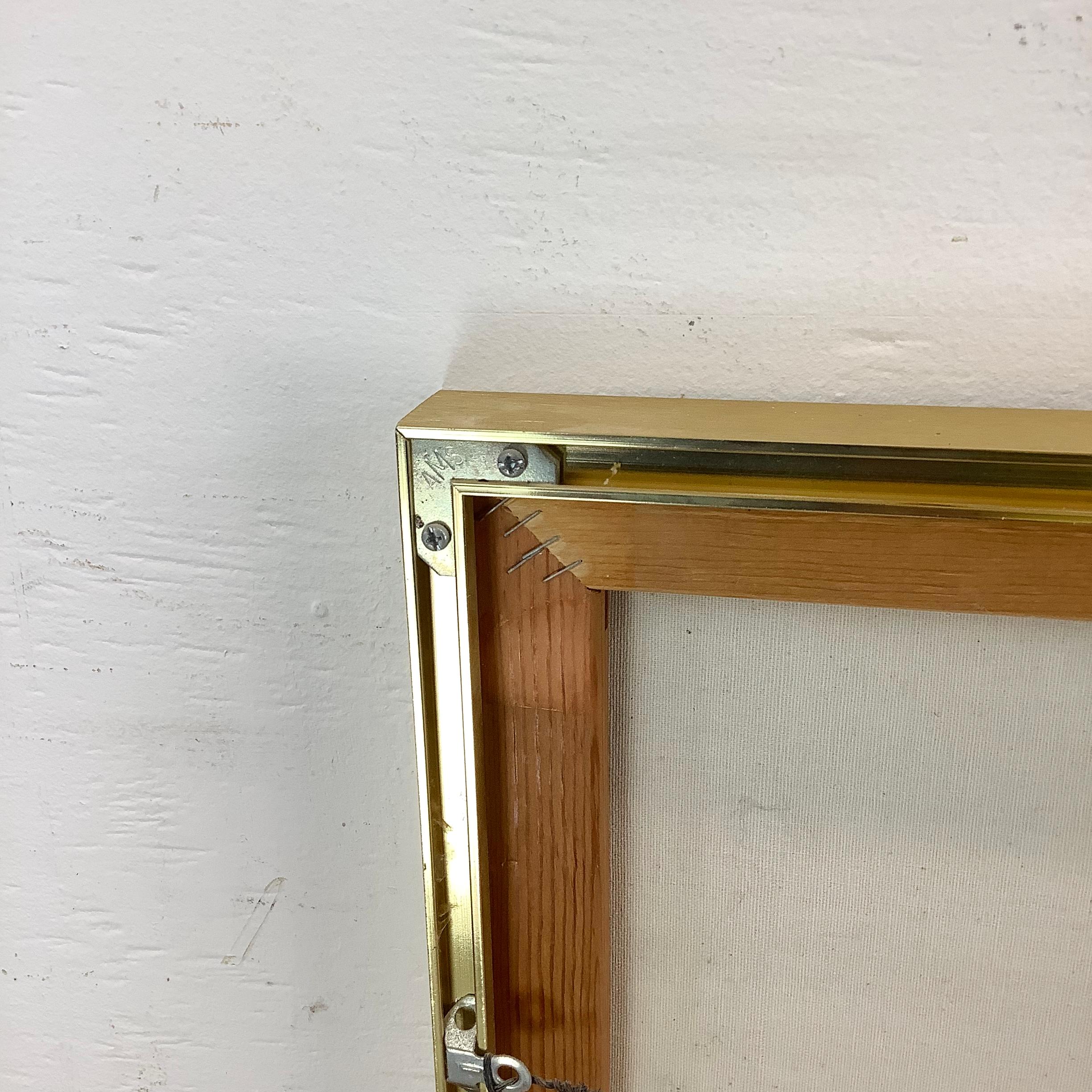 Vintage Abstrakte Wandkunst (Leinwand) im Angebot