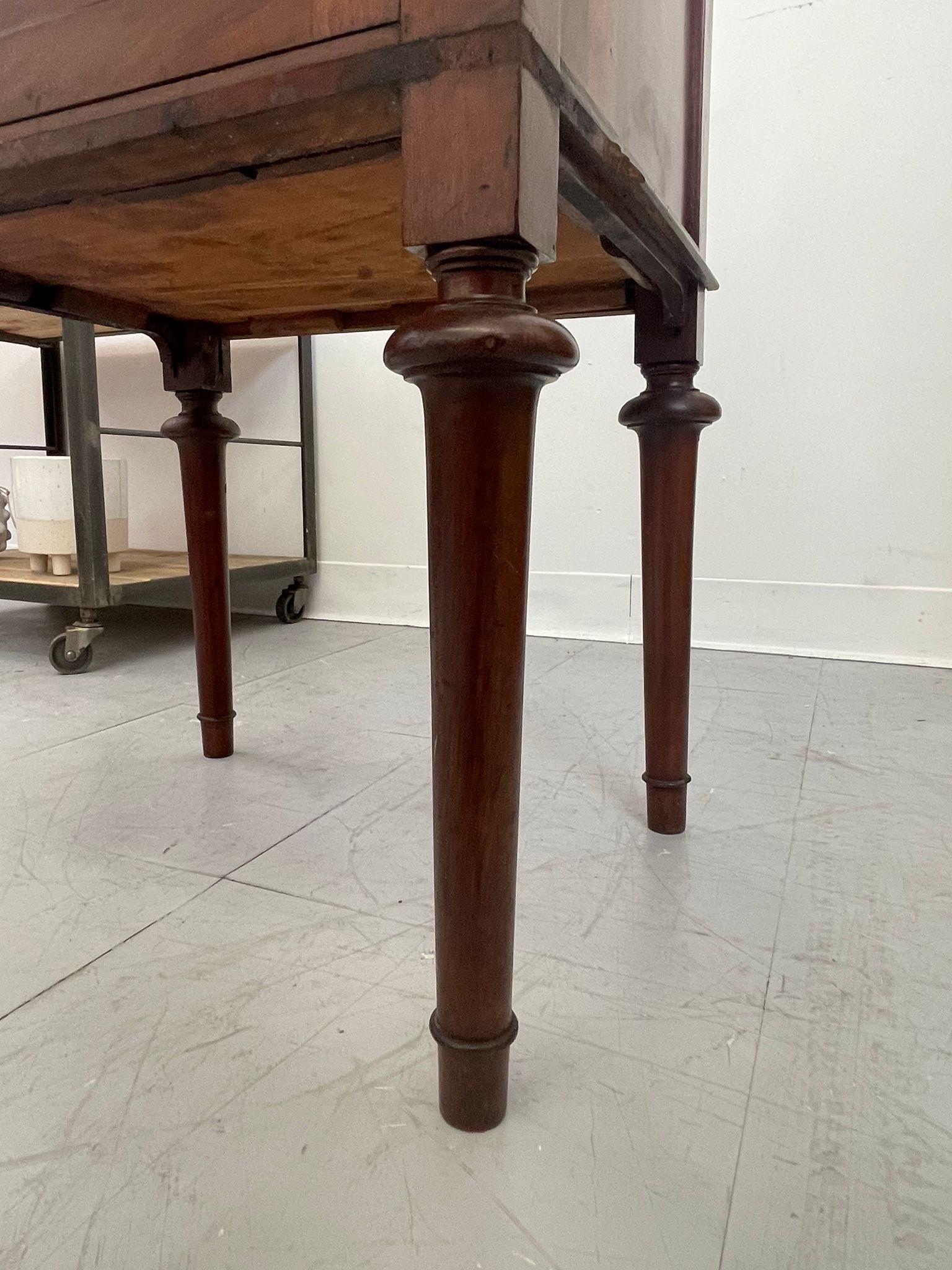 Vintage Accent Table With Dovetail Details Uk Import For Sale 2
