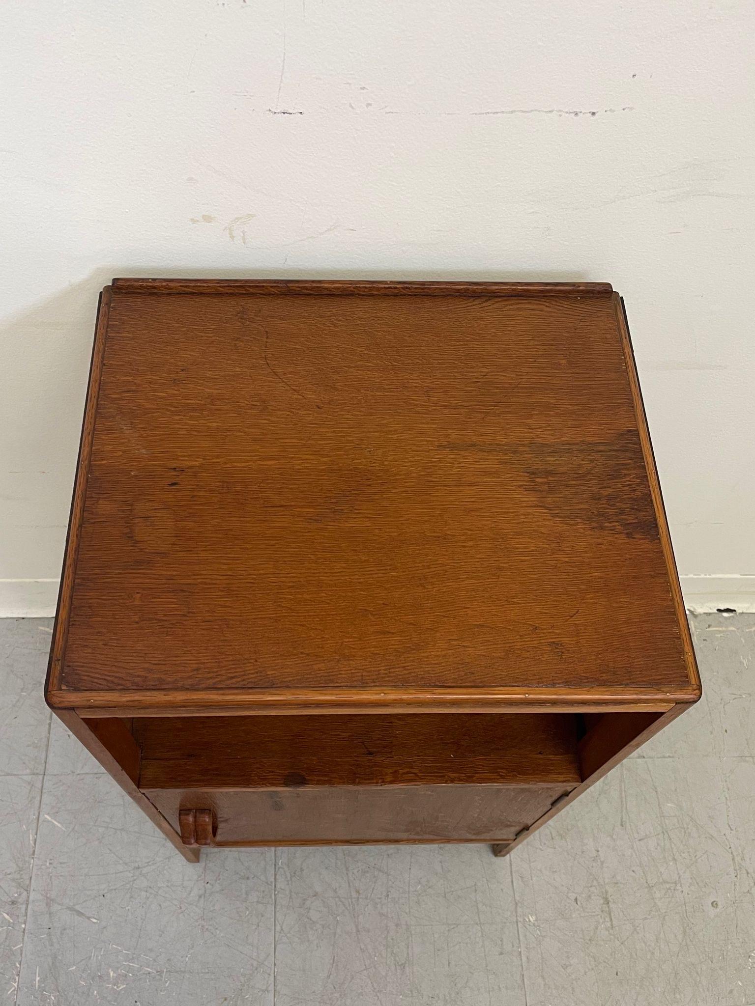 Late 20th Century Vintage Accent Table With Wood Carved Handles. Uk Import. For Sale