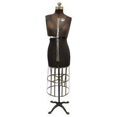 Maniquí Vintage Acme Ajustable Plegable Dress Form Talla A