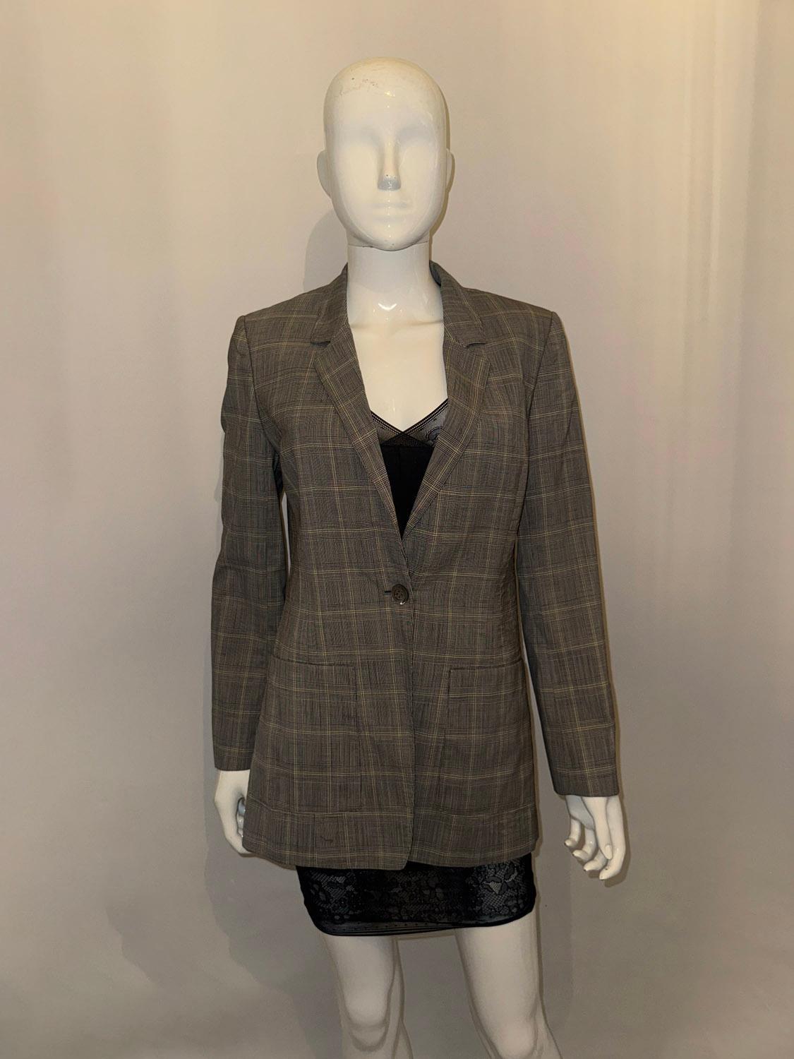 da uomo o donna Giacca vintage a quadri Acquascutum in vendita