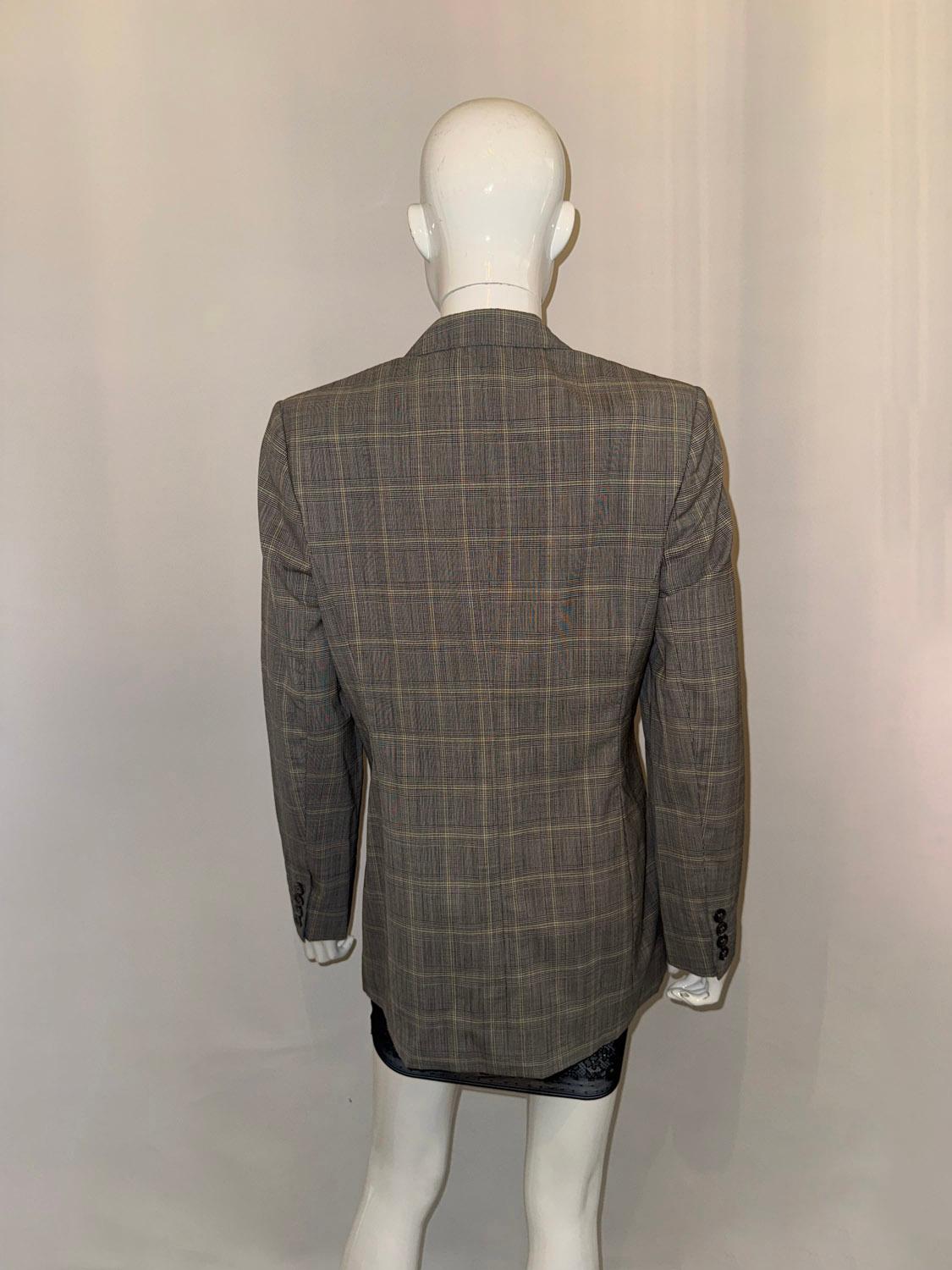 Giacca vintage a quadri Acquascutum in vendita 1