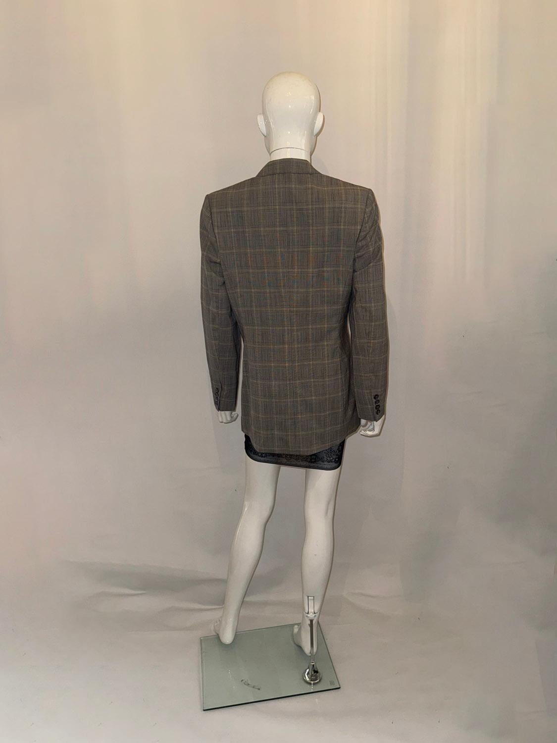Giacca vintage a quadri Acquascutum in vendita 2