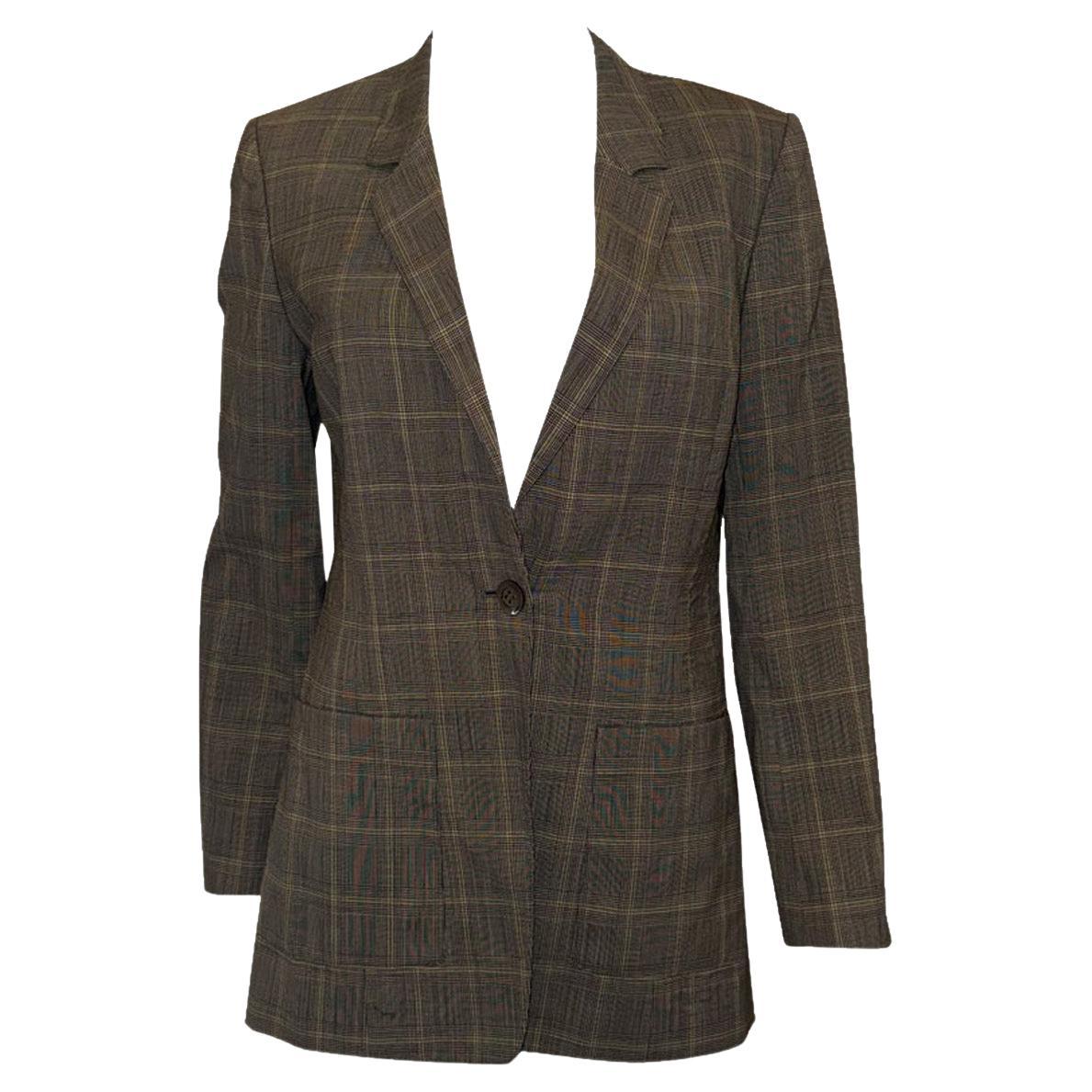 Giacca vintage a quadri Acquascutum in vendita