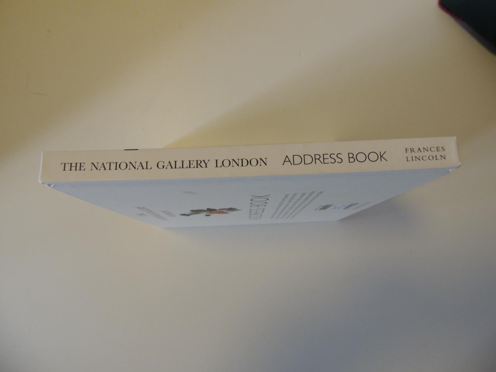 Vintage Address Book from The National Gallery of London In Good Condition In Oakland Park, FL