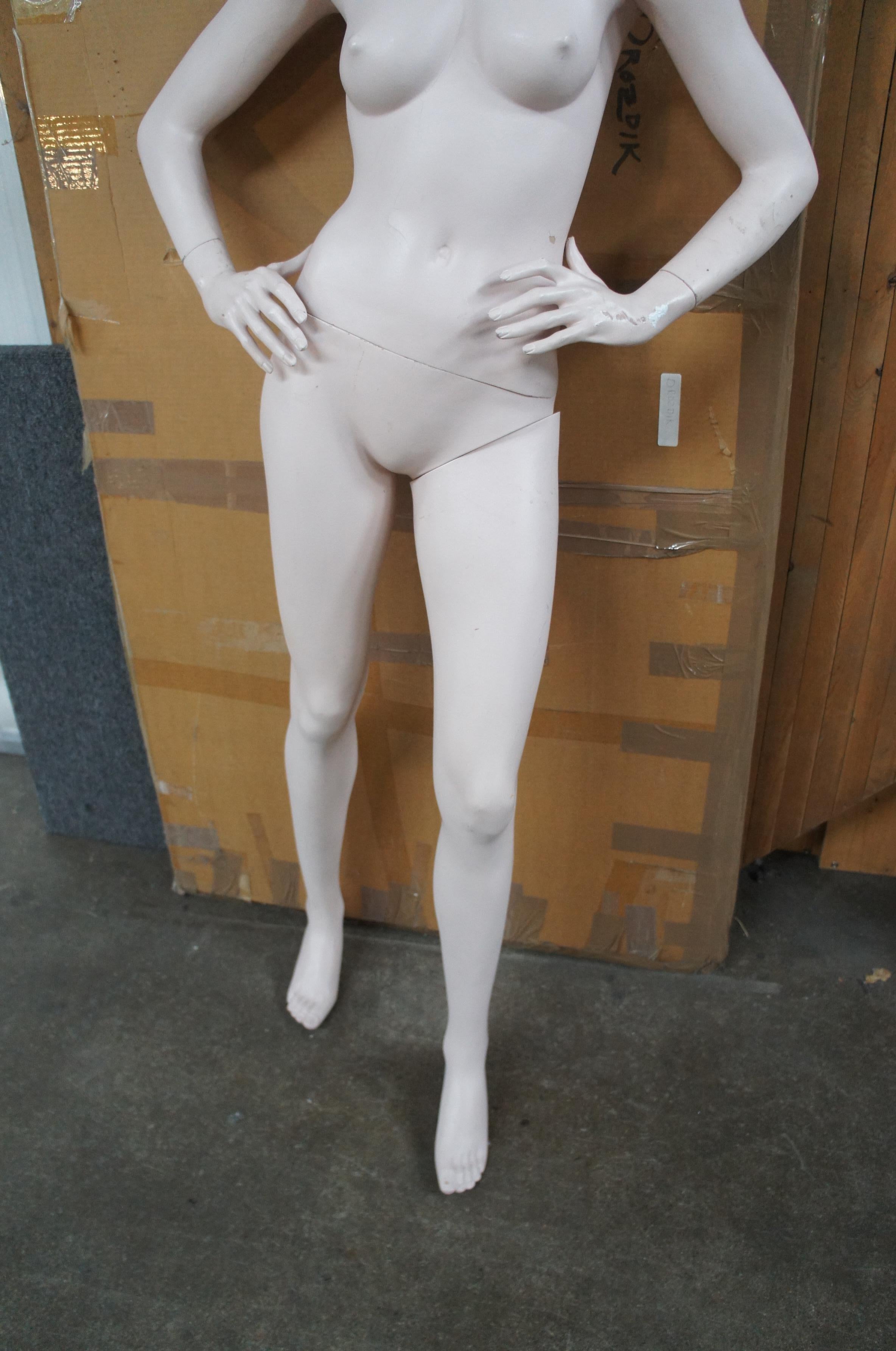 20th Century Vintage Adel Rootstein Standing Female Display Mannequin London England 69