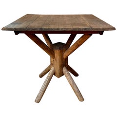 Vintage Adirondack Center Table