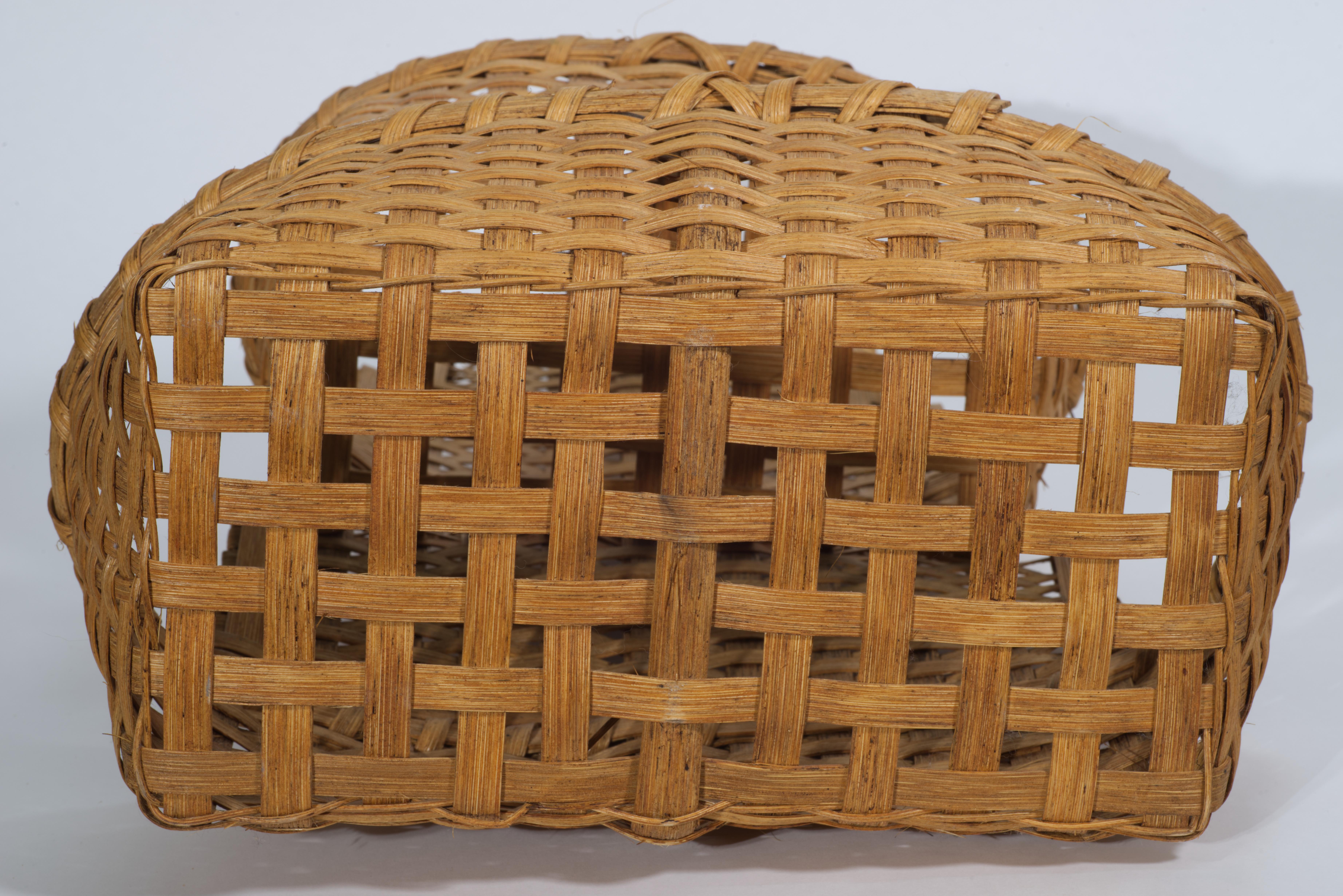 XX secolo Adirondack Folk Art tradizionale d'epoca, cesto portaoggetti a più livelli in vendita