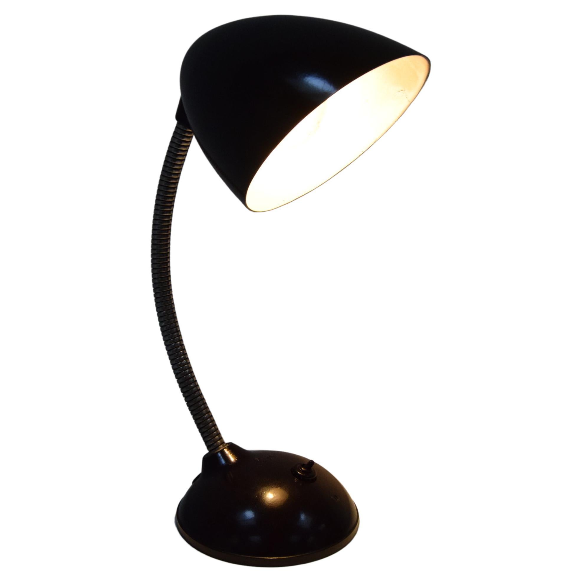 Lampe de bureau vintage réglable en bakélite, années 1950