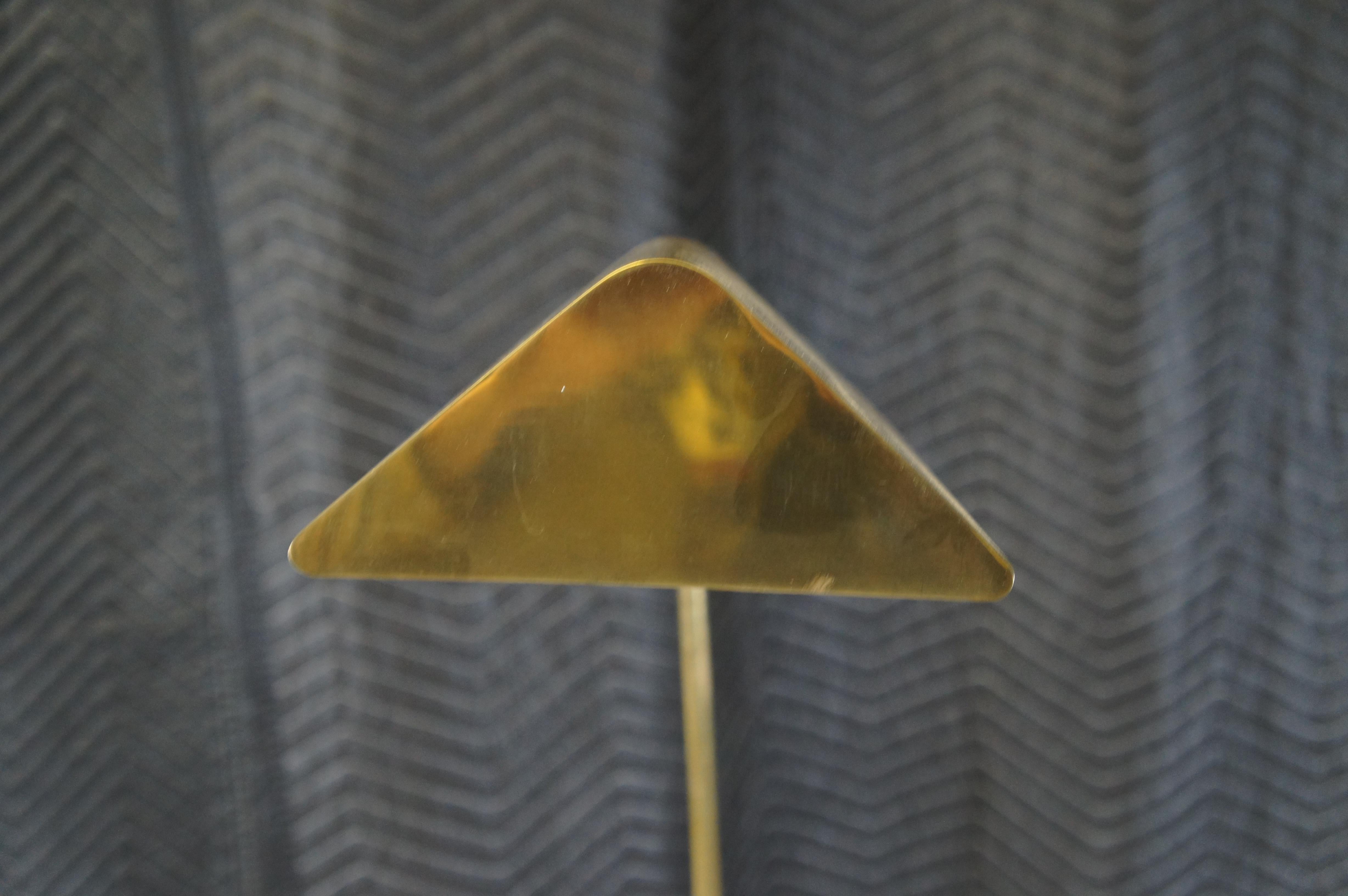 Vintage Adjustable Brass Pharmacy Apothecary Library Reading Floor Lamp 58