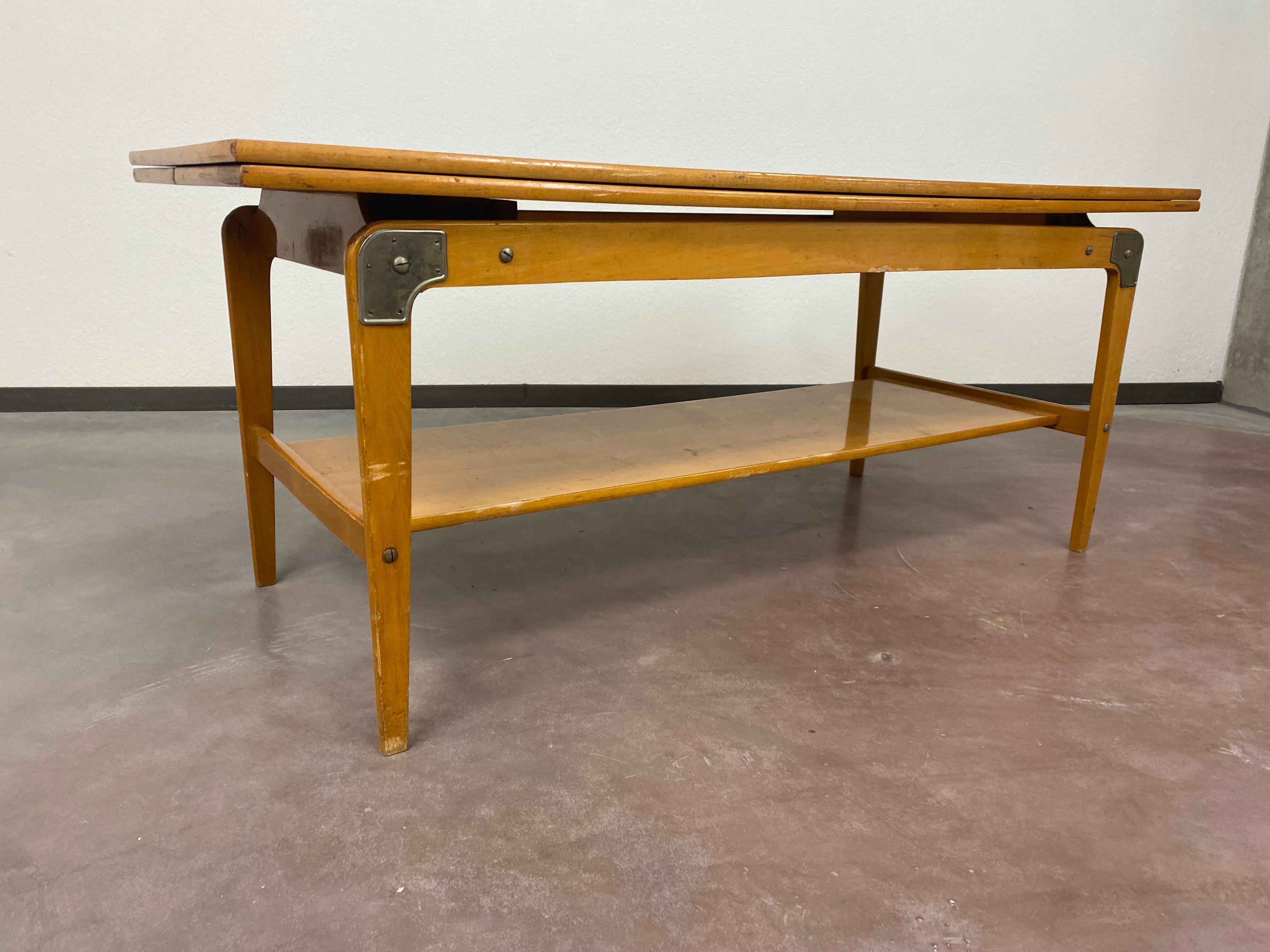 Vintage Adjustable Conference Table For Sale 6