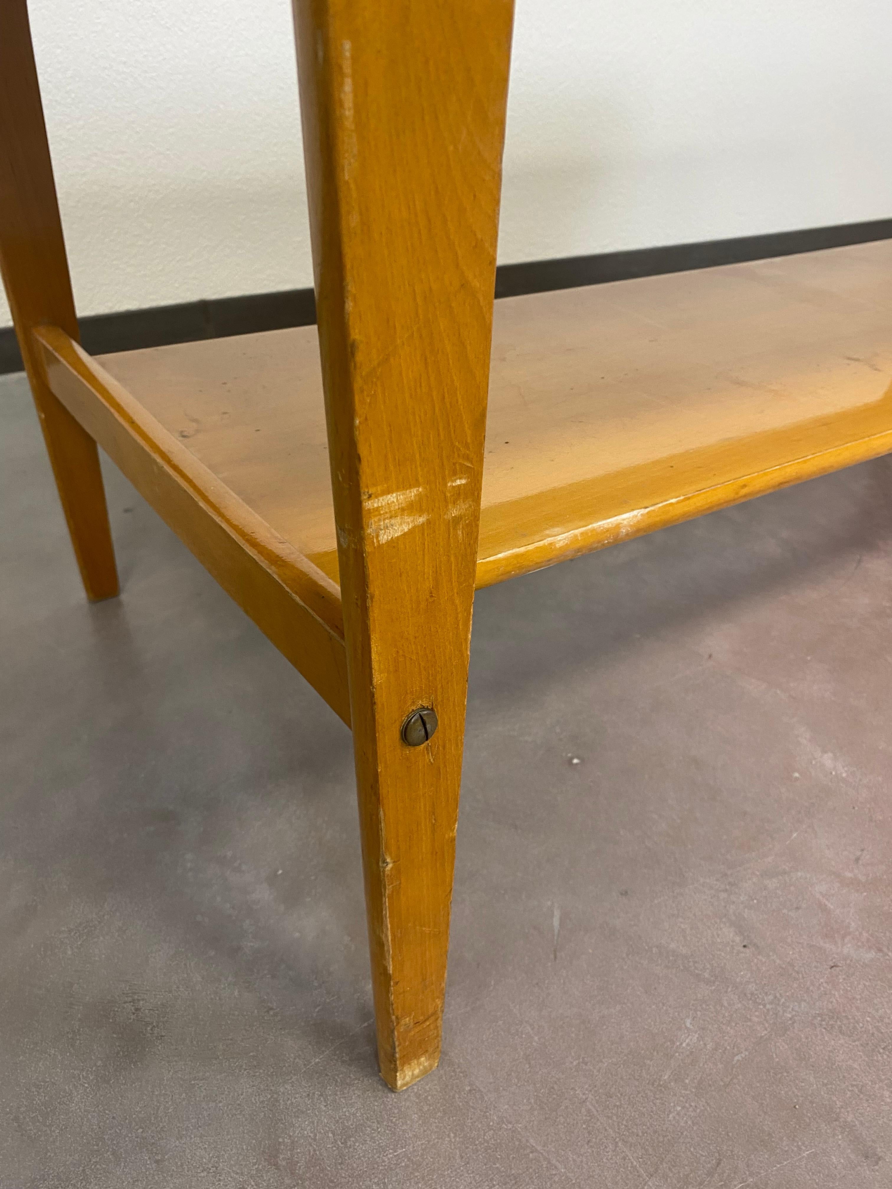 Wood Vintage Adjustable Conference Table For Sale