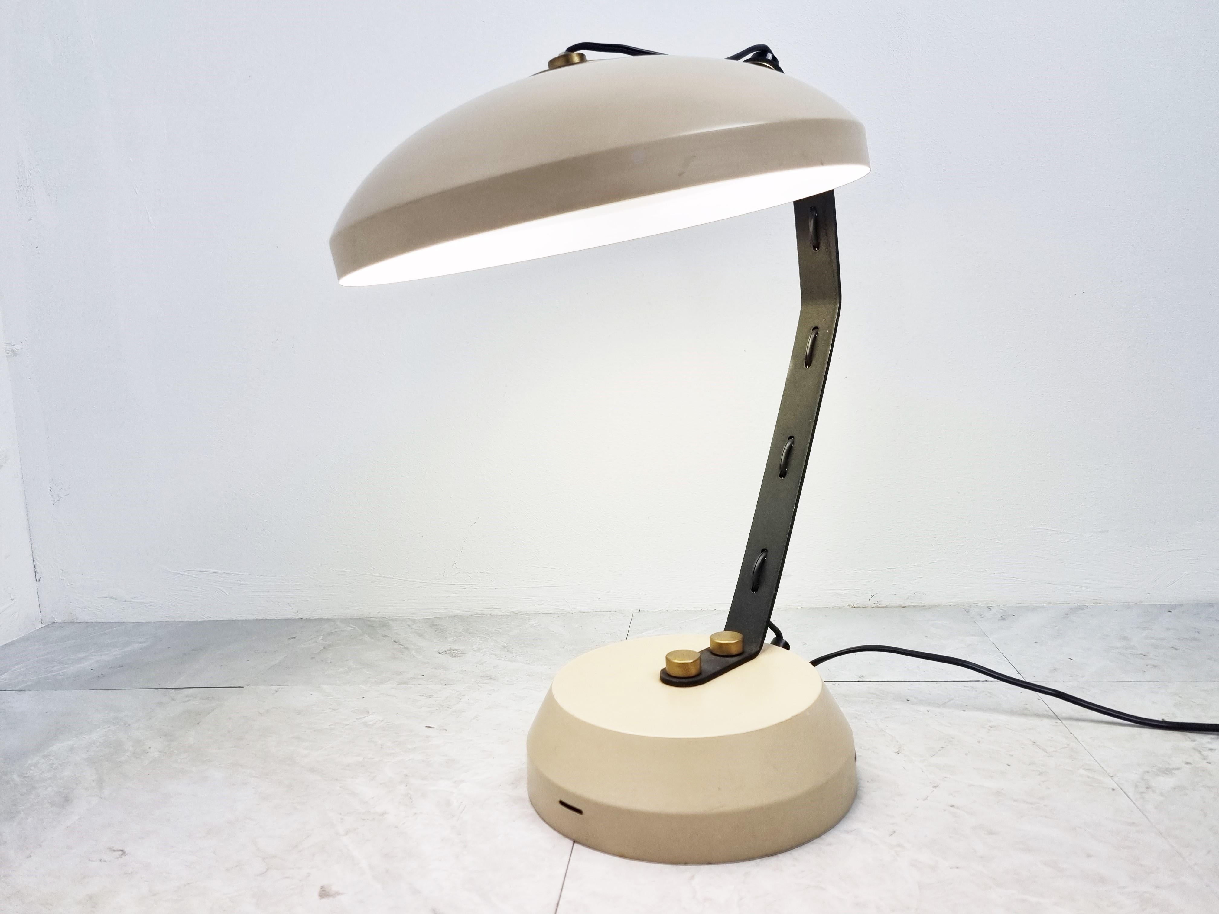Mid-Century Modern Vintage Adjustable Desk Lamp, 1970s  For Sale