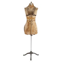 Antique Adjustable Dress Form Mannequin