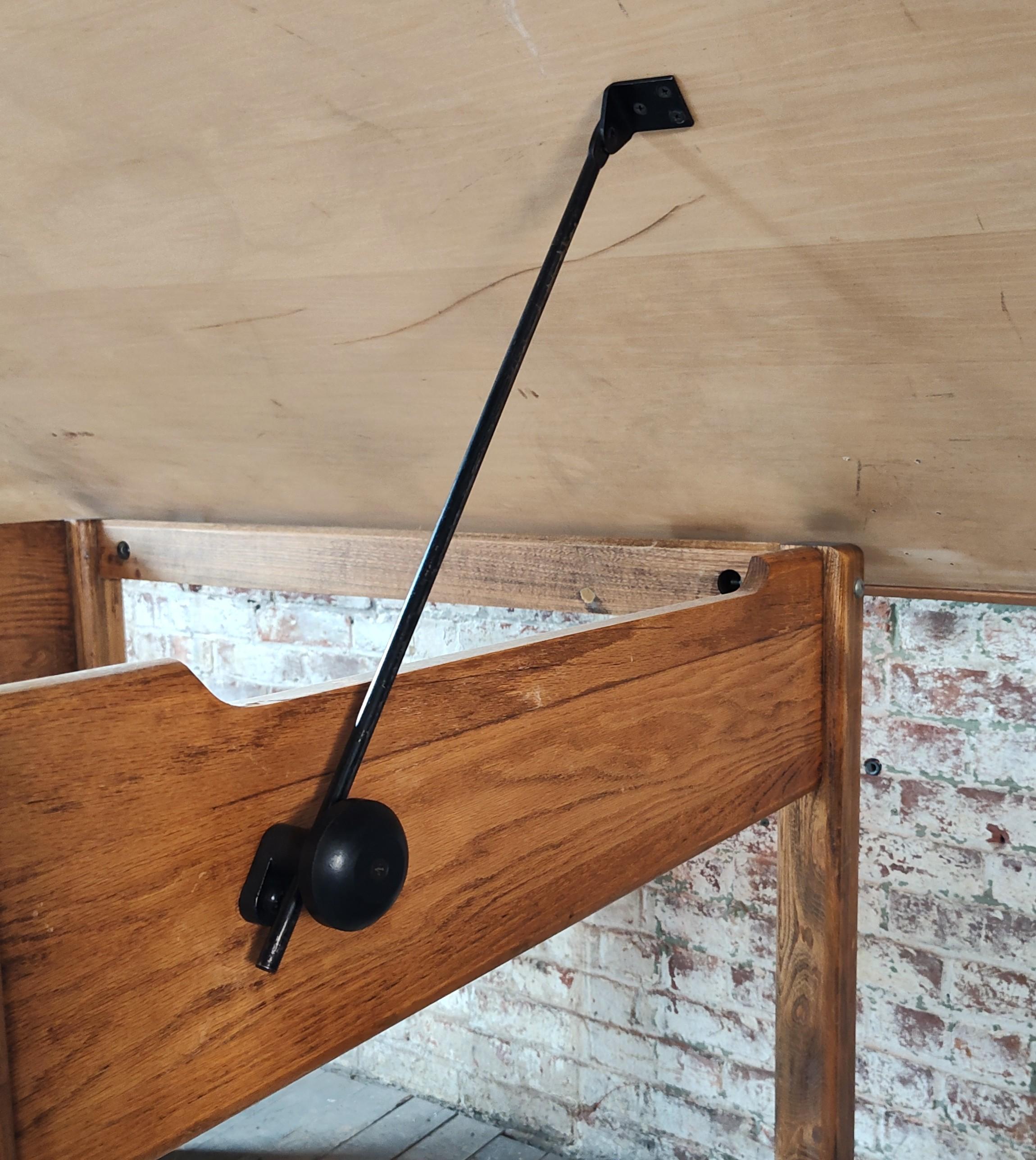 Vintage Adjustable Hamilton Drafting Table / Desk For Sale 8