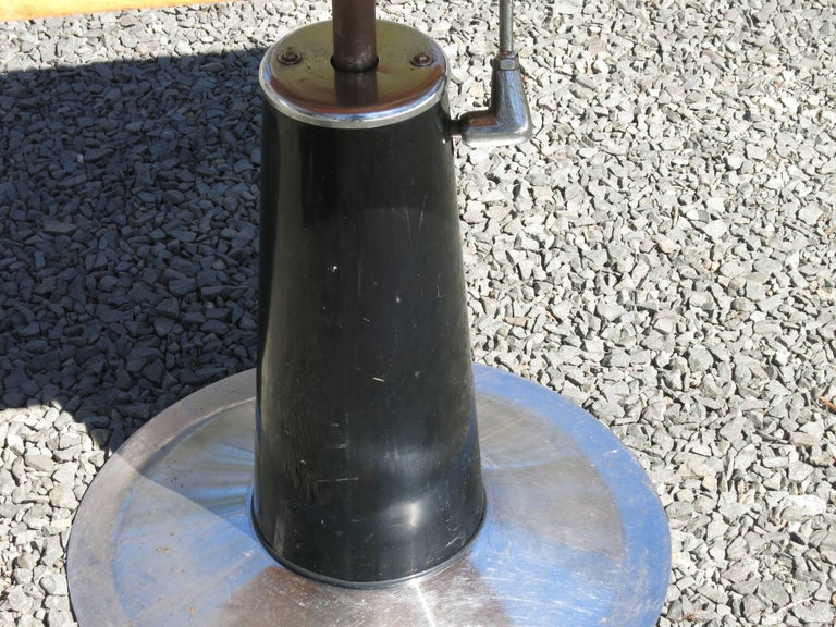 Vintage Adjustable Hydraulic Drafting Table at 1stDibs