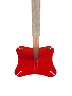 Vintage Adjustable Metal Floor Lamp by Lumenform, 1980s