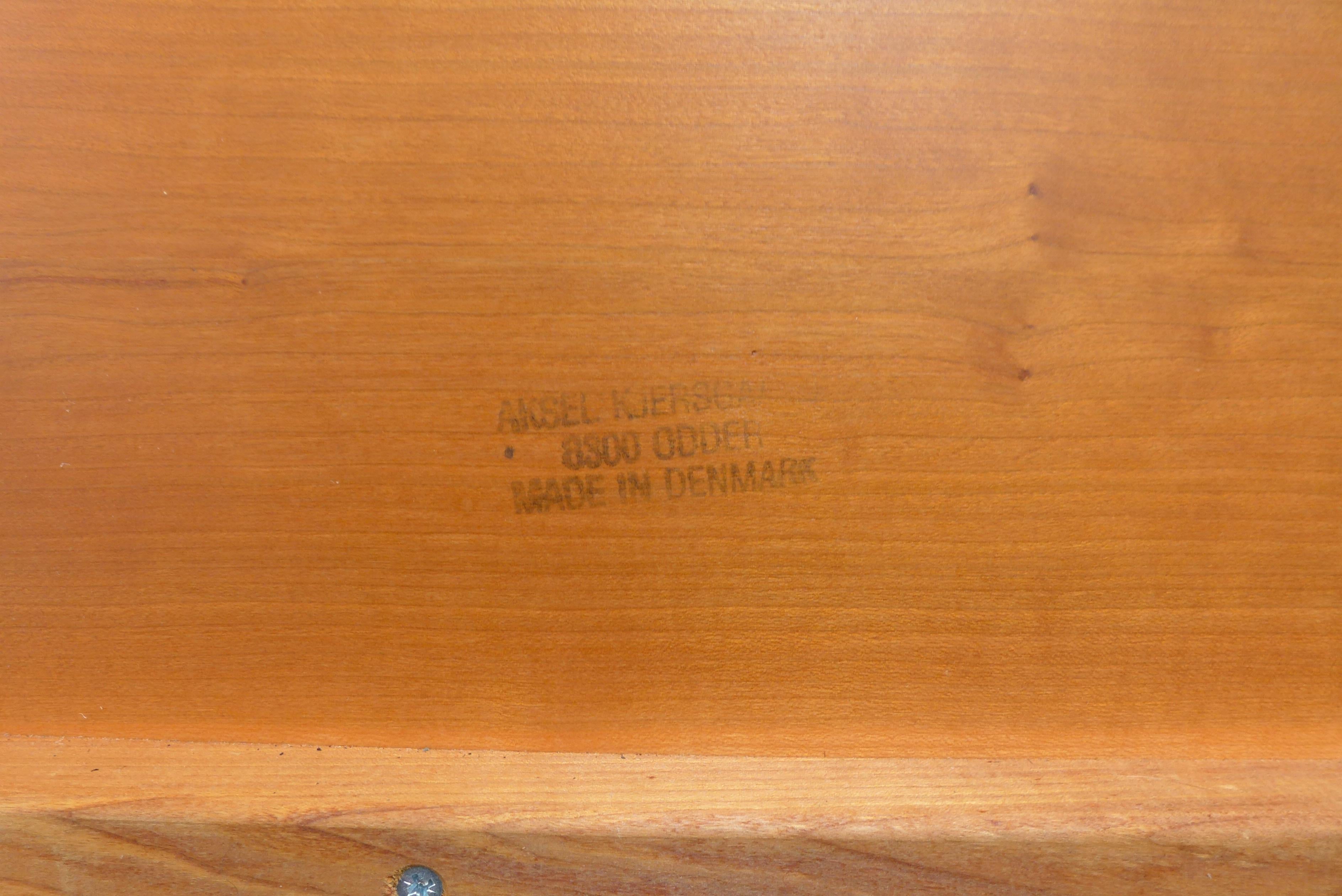 Danish Vintage Adjustable Rolling Table or Workstation by Aksel Kjersgaard for Levenger For Sale
