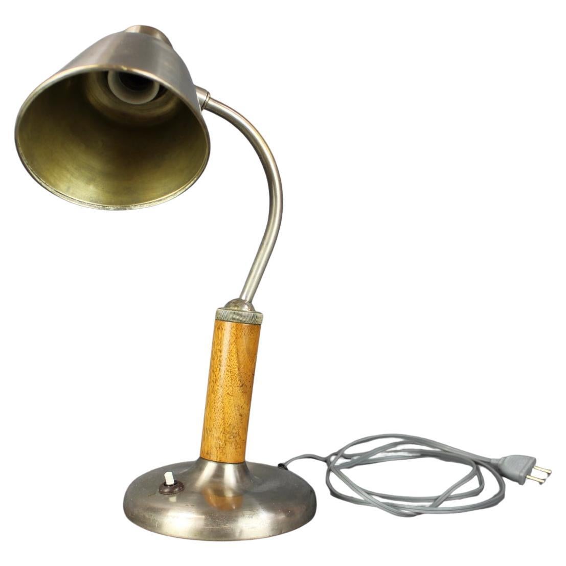 Vintage Adjustable Table Lamp, 1940s