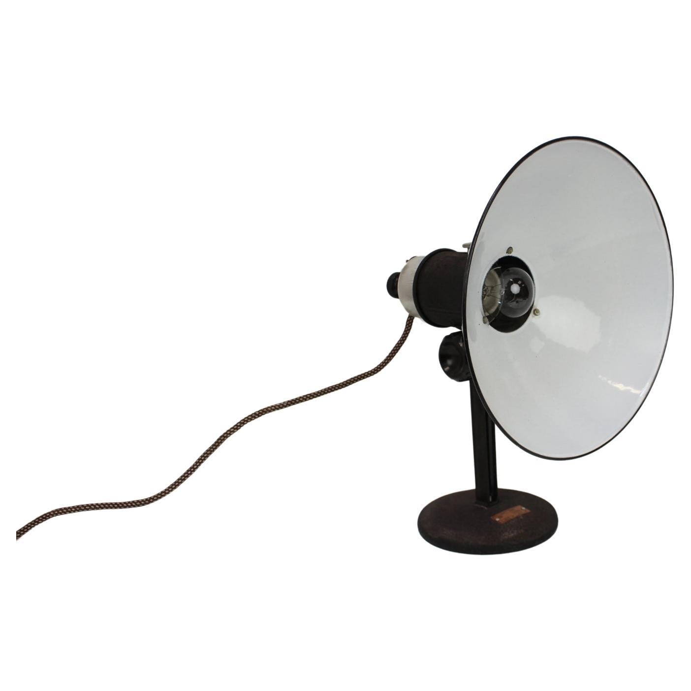 Lampe de table réglable vintage, années 1950, Tchécoslovaquie