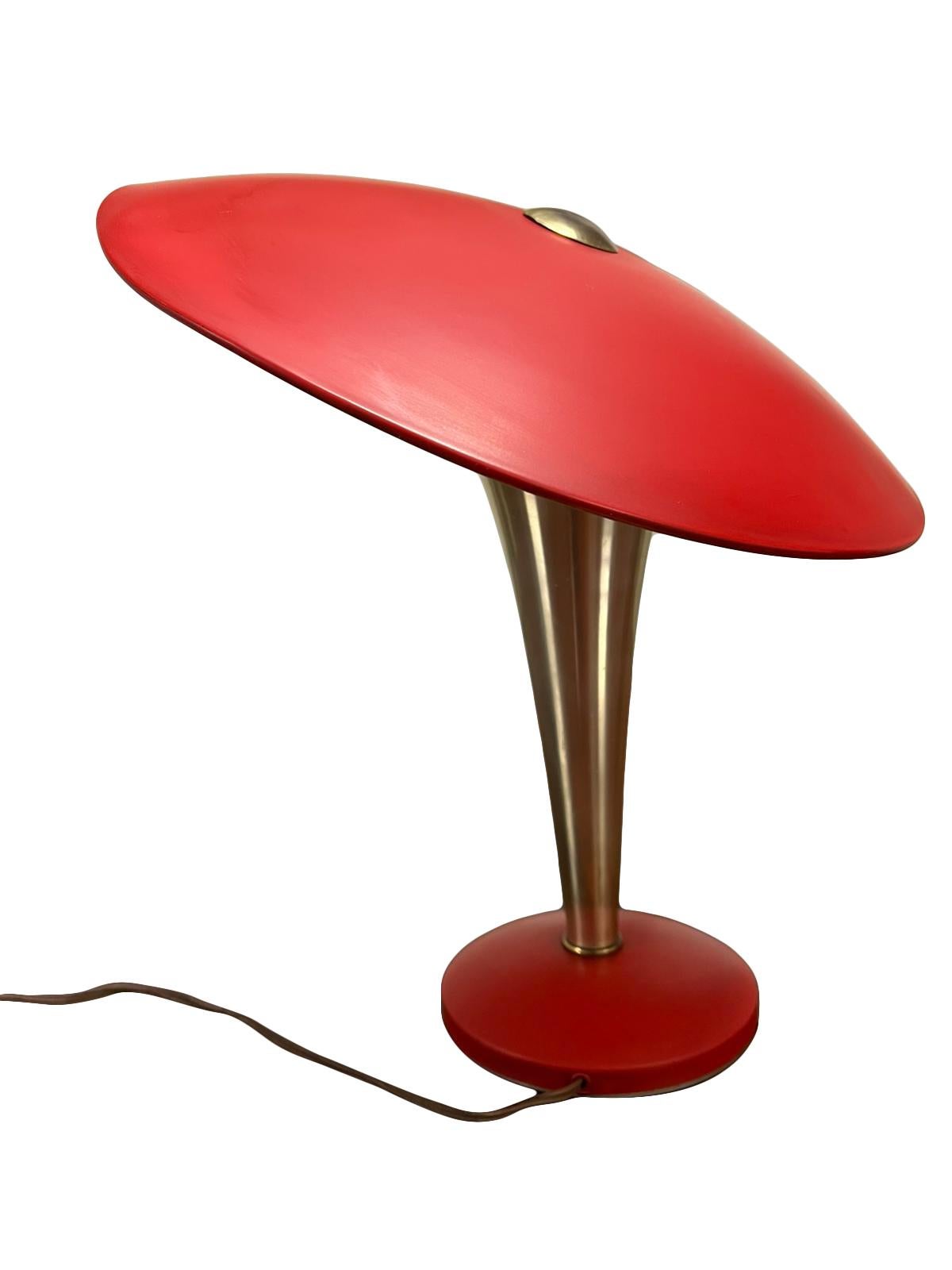 Vintage Adjustable Table Lamp by Stilnovo, Italy, 1950s In Good Condition For Sale In Roma, IT