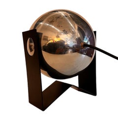 Vintage Adjustable Chrome Ball Desk Lamp, Mid-Century Modern, 1960s
