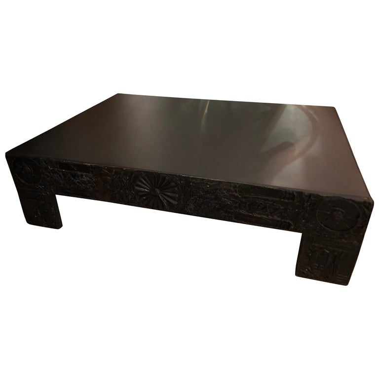 Vintage Adrian Pearsall Brutalist Coffee Cocktail Table