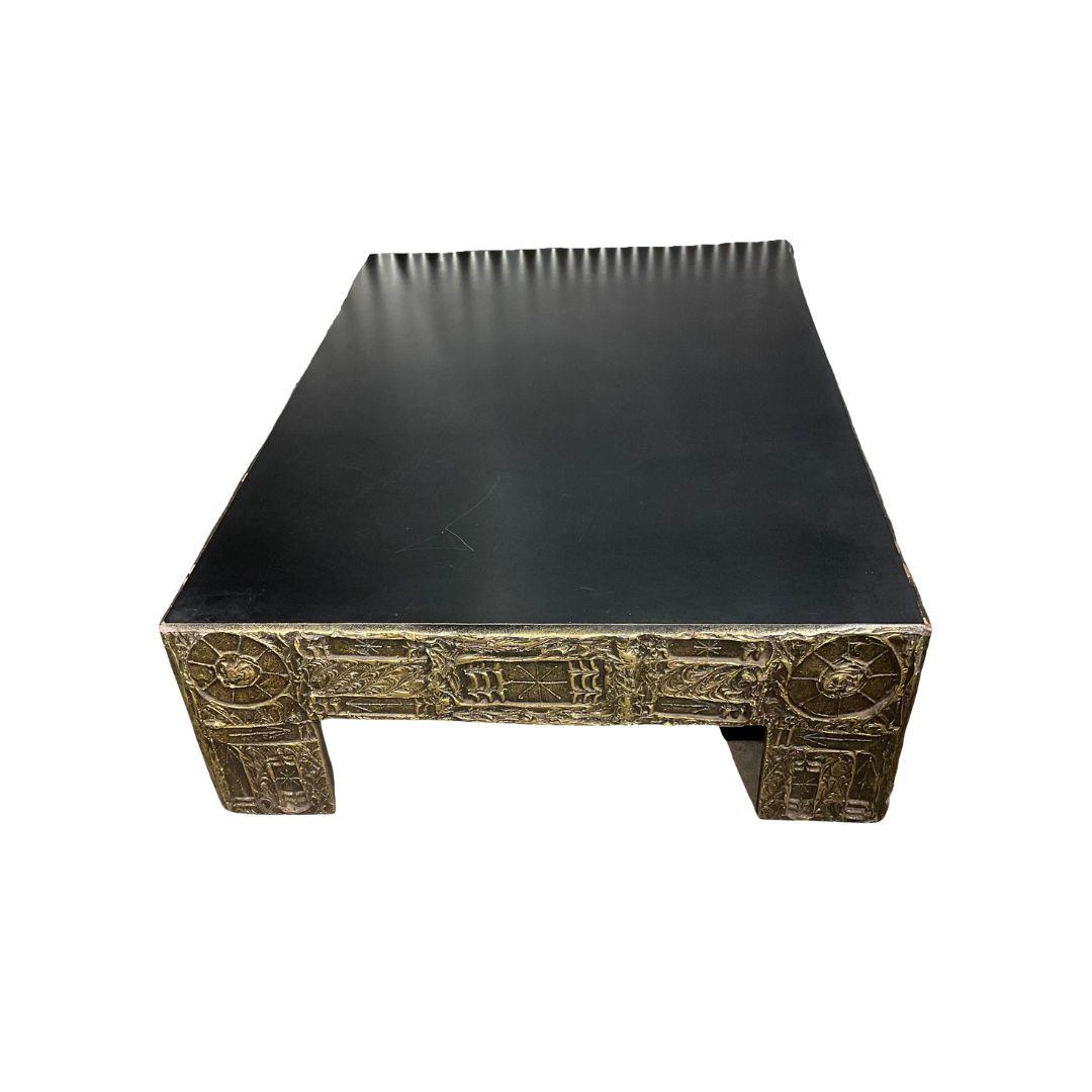 Brutalist Vintage Adrian Pearsall Coffee Table For Sale