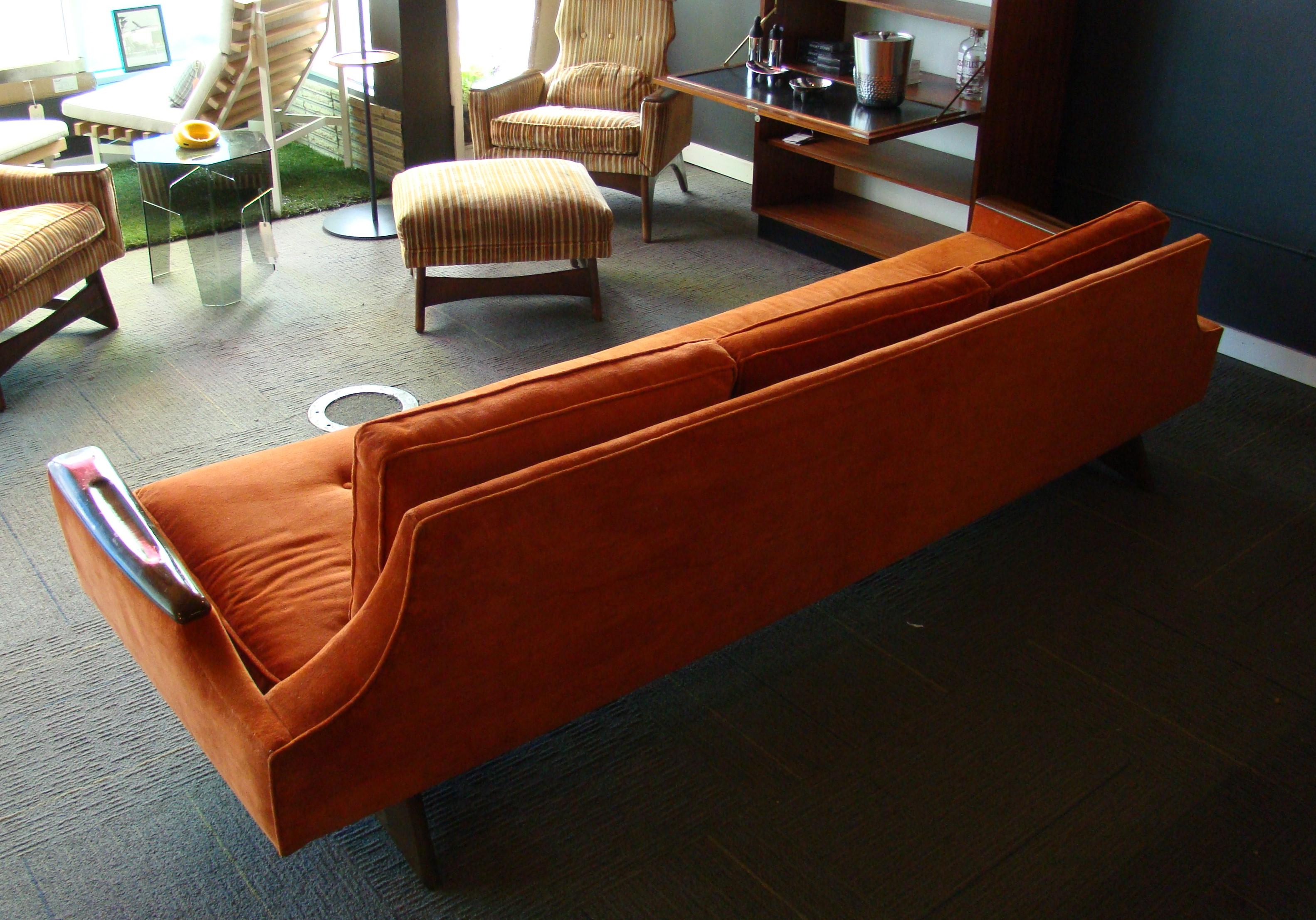 American Vintage Adrian Pearsall Gondola Sofa for Craft and Associates