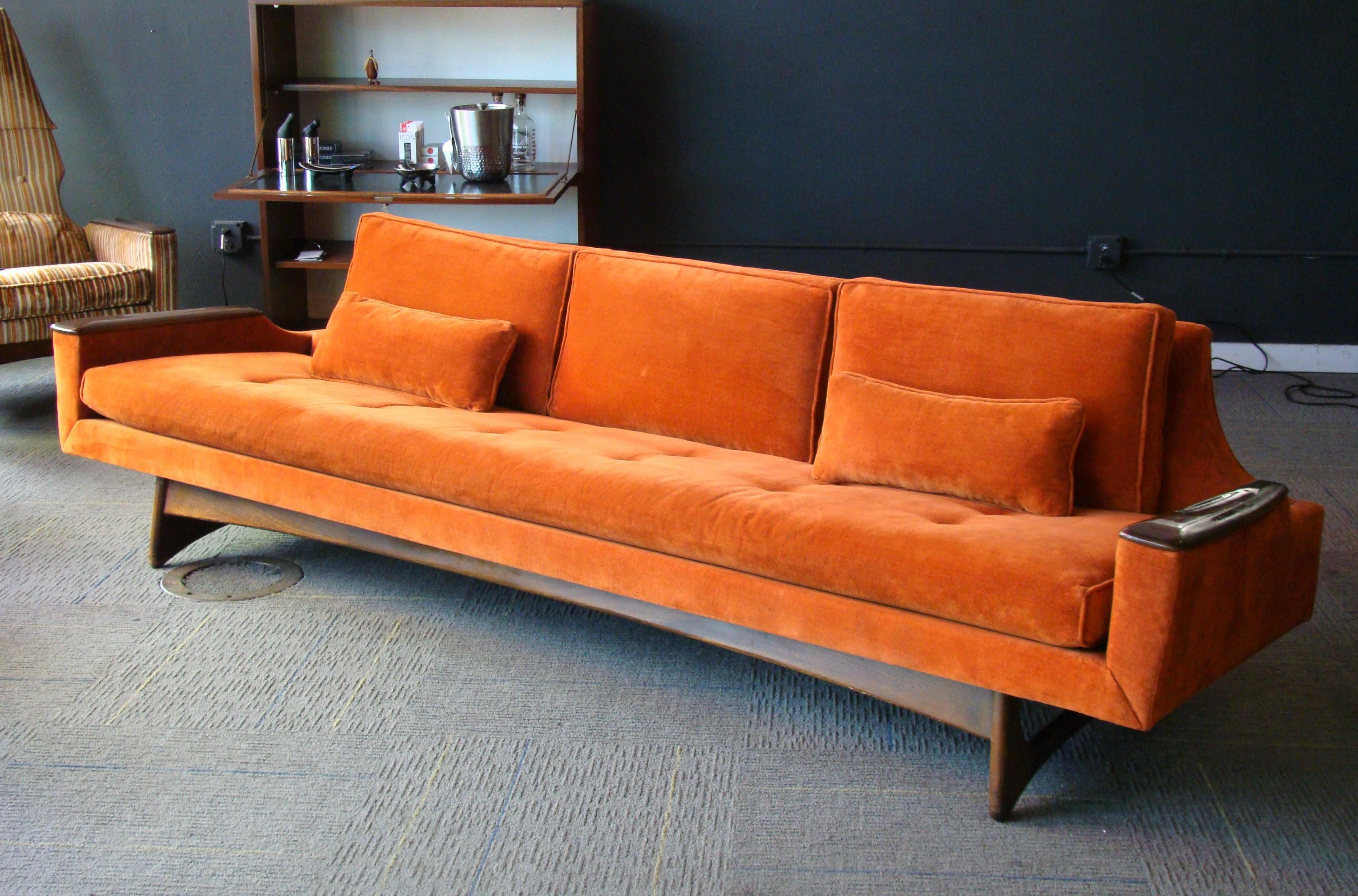 Mid-20th Century Vintage Adrian Pearsall Gondola Sofa for Craft and Associates
