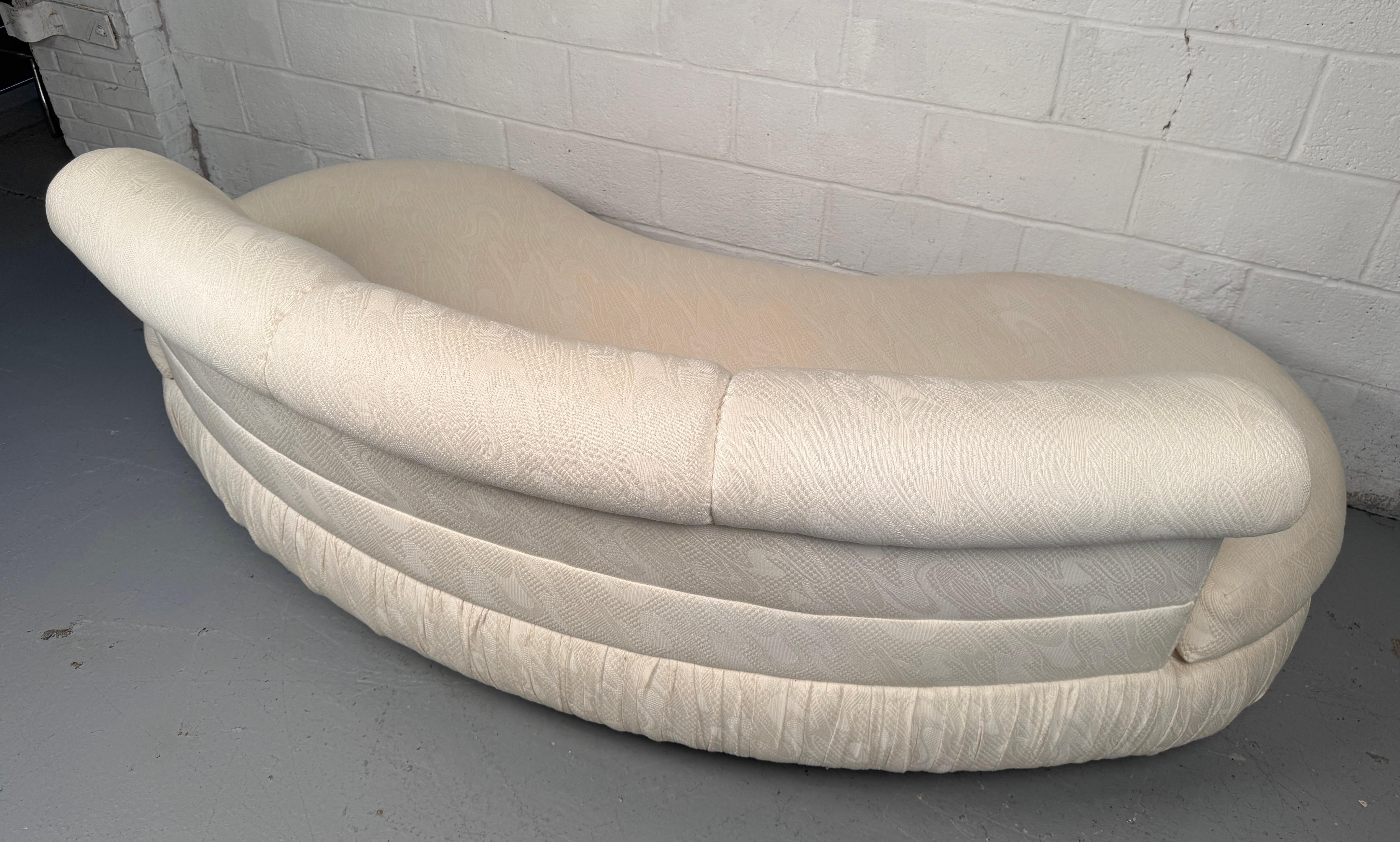 Vintage Adrian Pearsall Kidney Shaped Sofa For Sale 4
