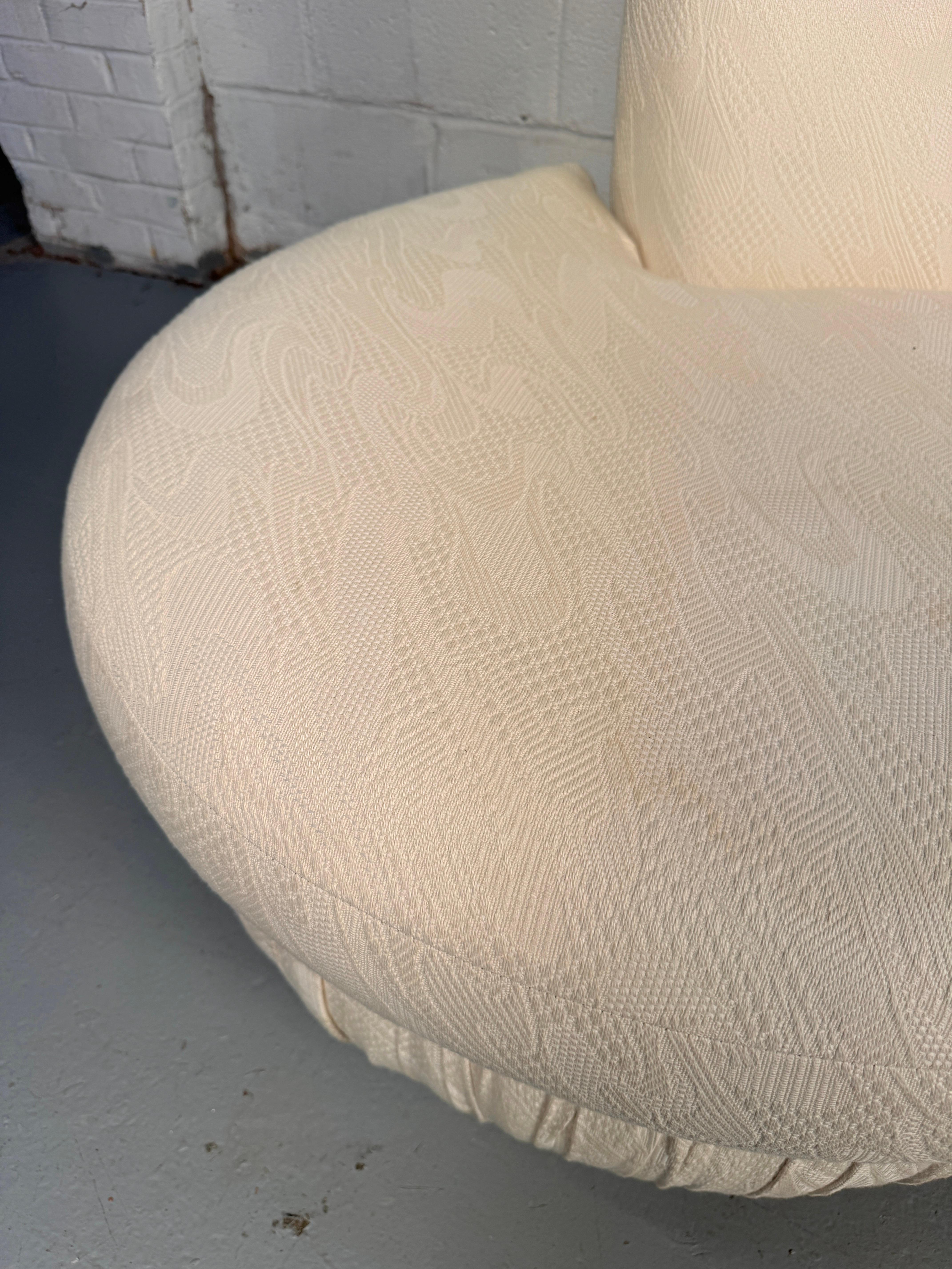 Vintage Adrian Pearsall Kidney Shaped Sofa For Sale 9