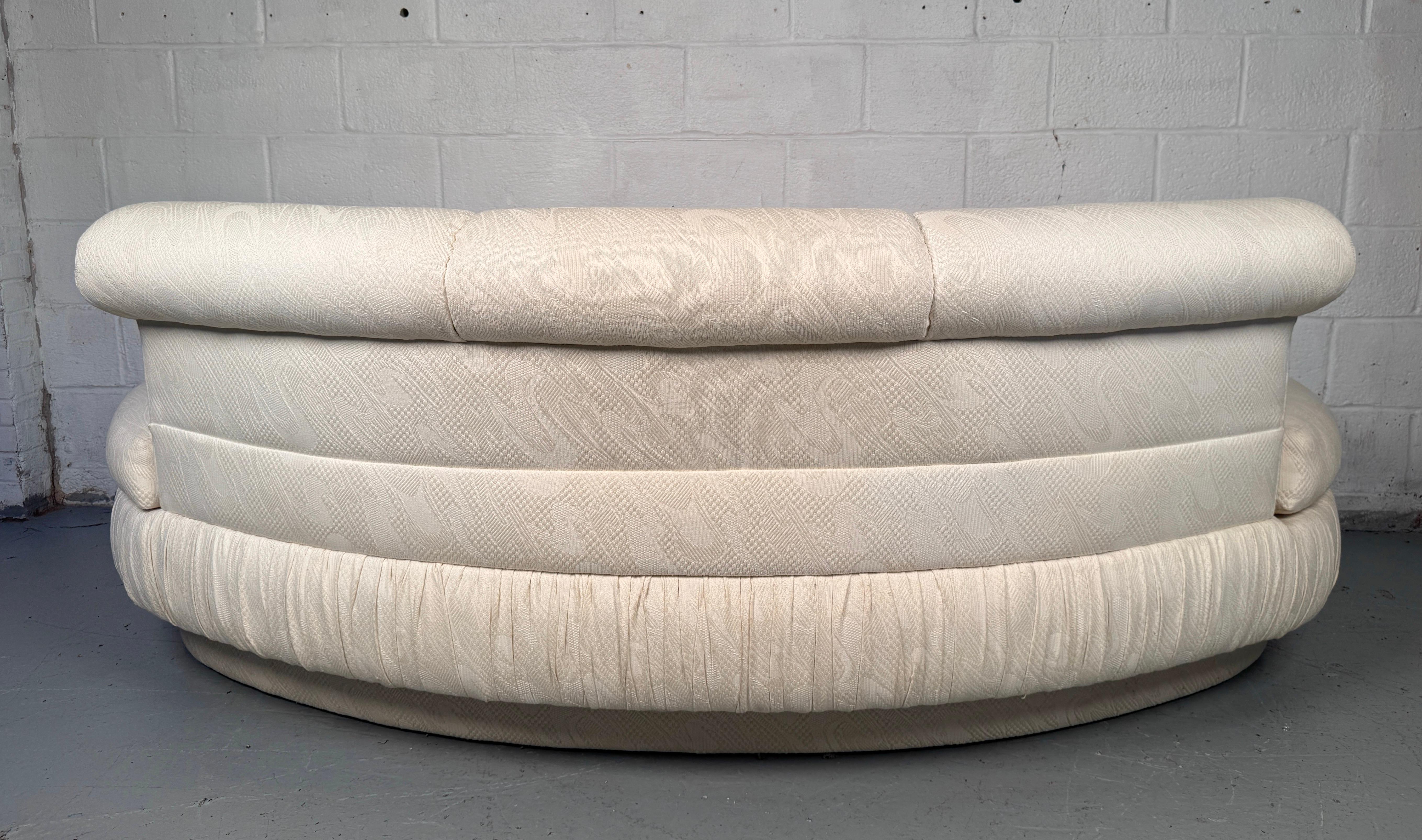 Vintage Adrian Pearsall Kidney Shaped Sofa For Sale 3