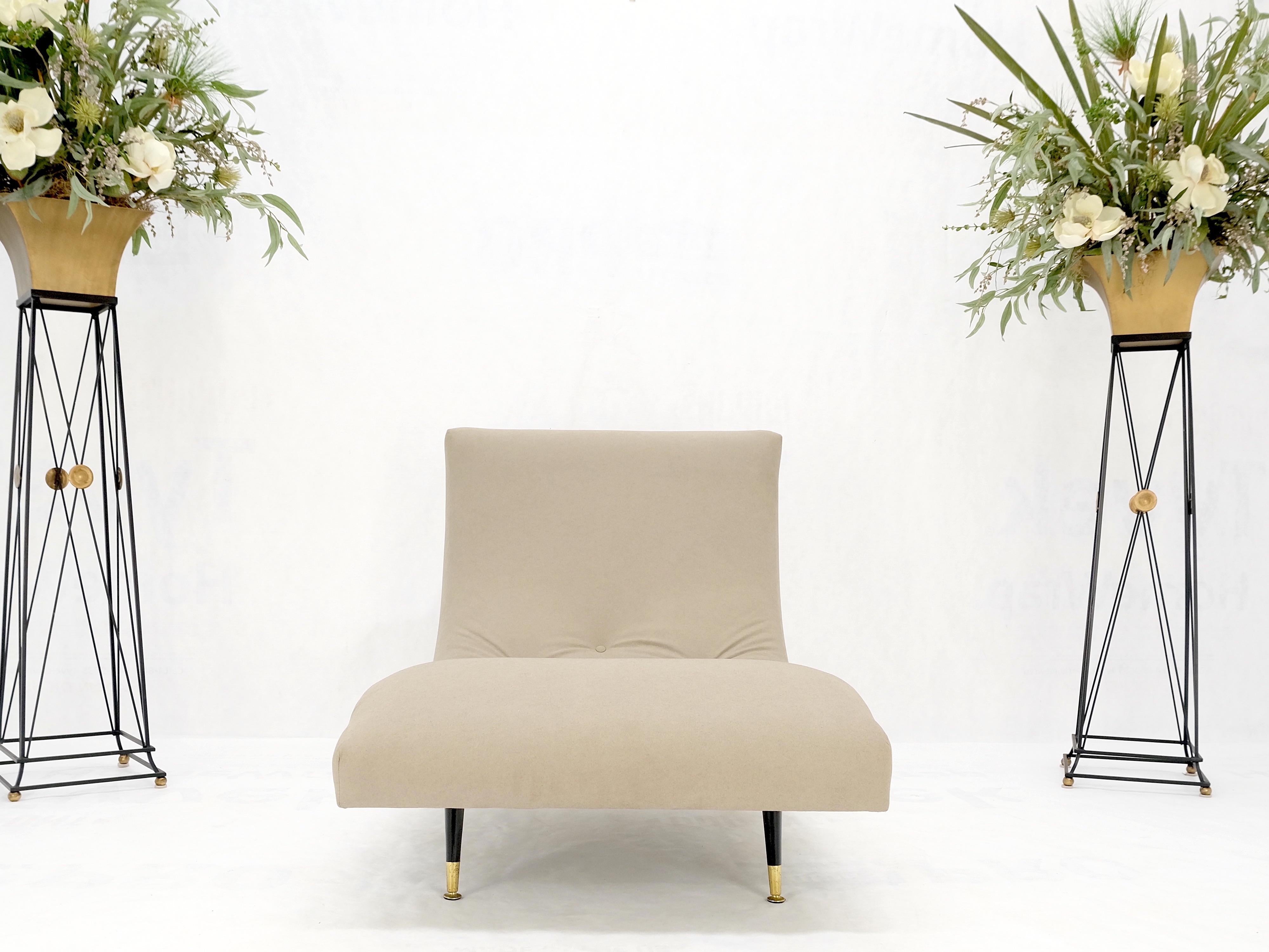 Américain Chaise longue vintage Adrian Pearsall Wave Lounge Nouveau  Garniture en Alcantara Ultra Suede en vente