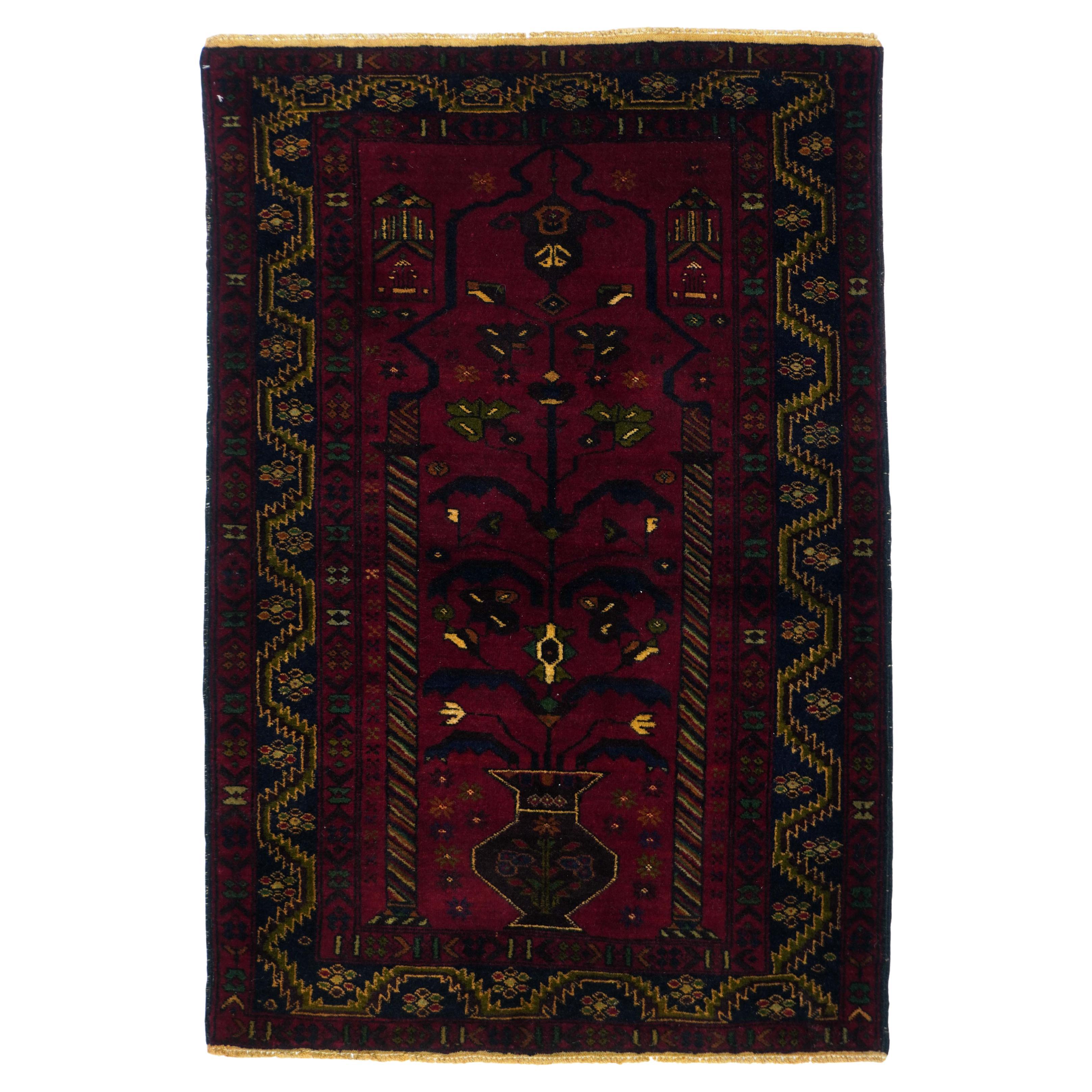 Vintage Afgan Balouch Rug 3’0" x 4’8"