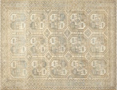 Vintage Afgan Beshir Rug - 7'4" x 9'6"