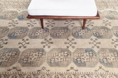 Vintage Afghan Ansari Rug