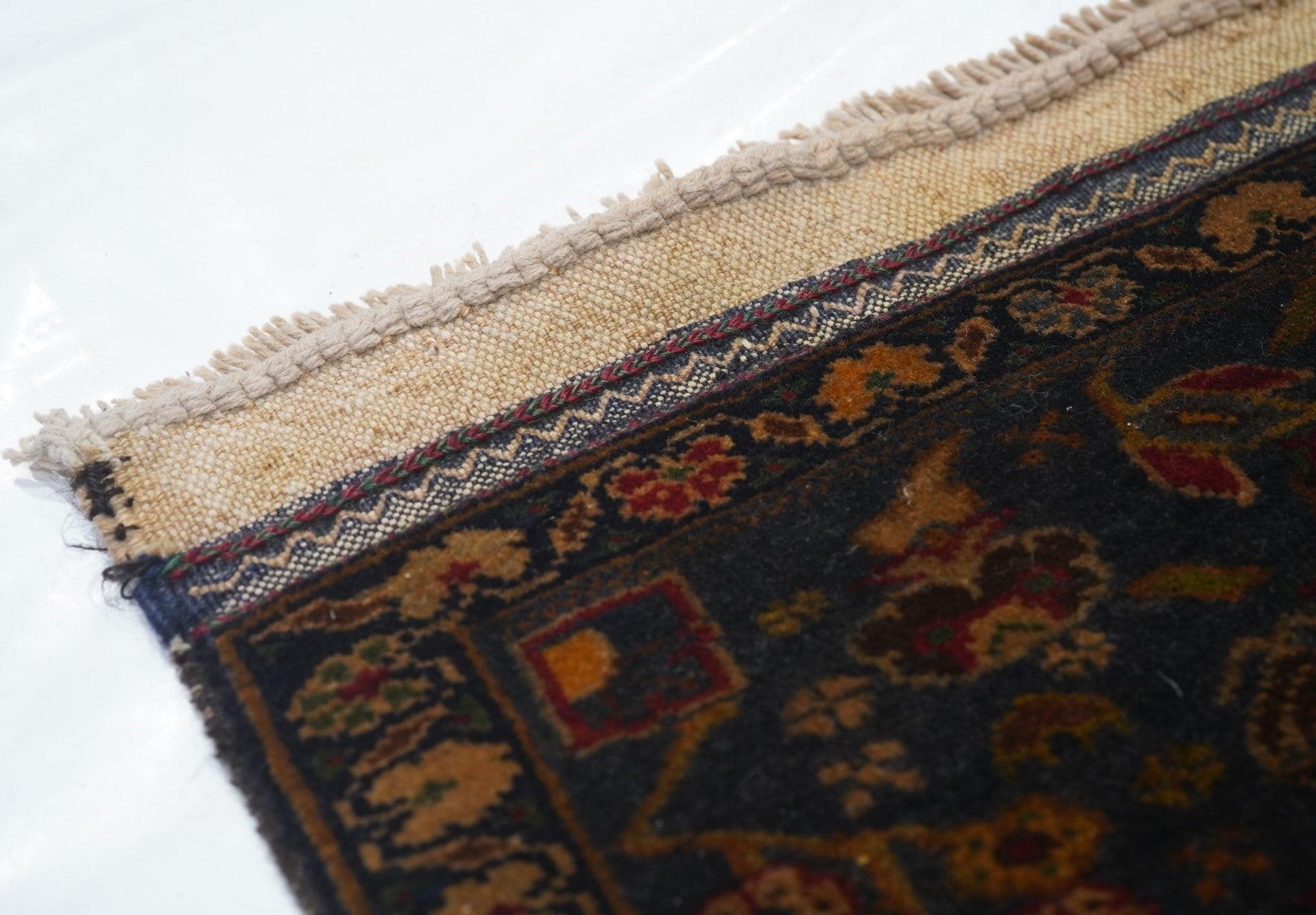 Wool Vintage Afghan Balouch Rug 3'0