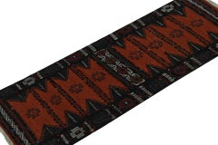 Vintage Afghan Baluch Kilim Runner Rug, with Geometric Patterns from Rug & Kilim