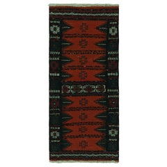 Vintage Afghan Baluch Kilim Läufer Teppich, mit geometrischen Mustern von Rug & Kilim