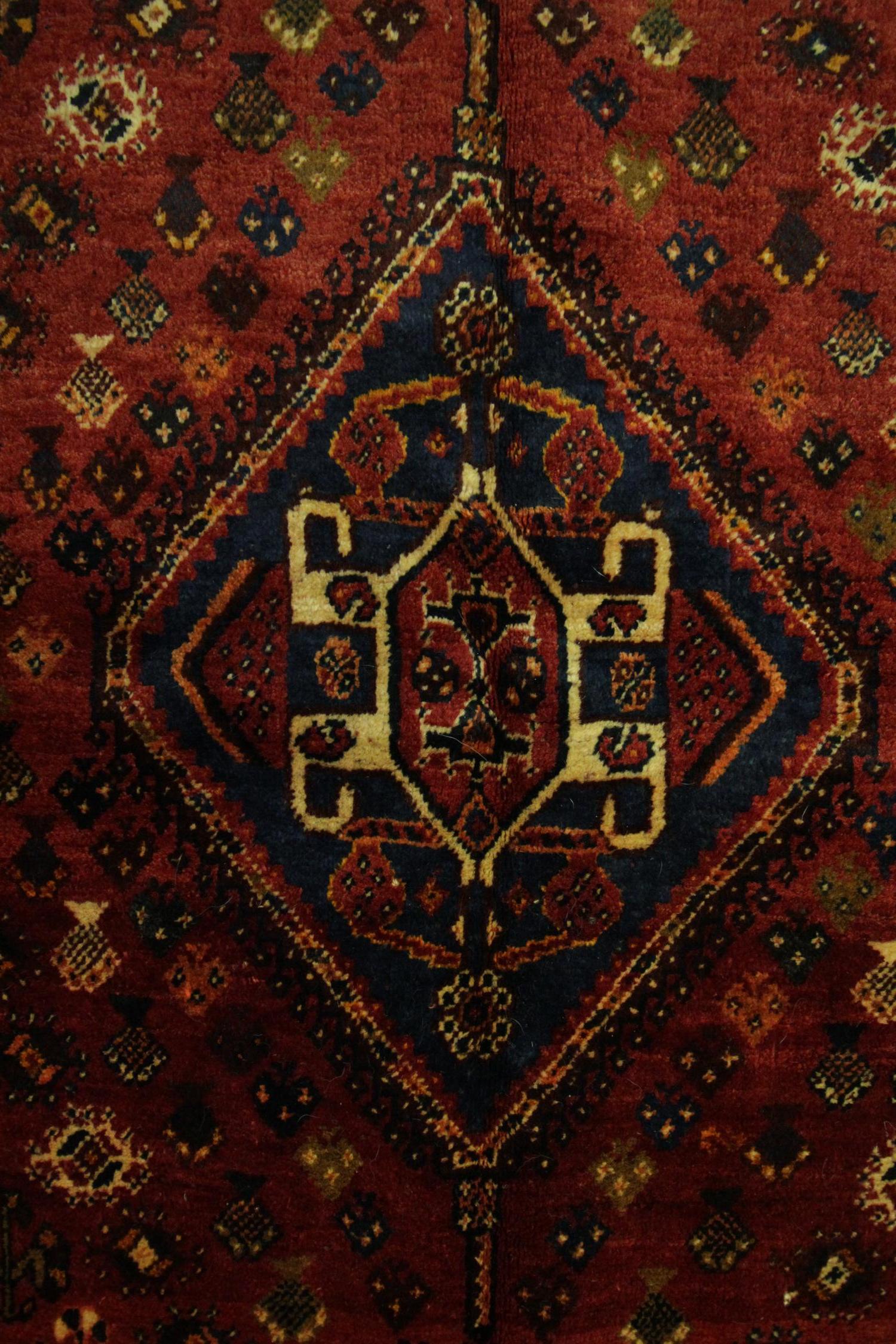 Vintage Afghan Baluch Rug 1949, Traditional Living Room Rug In Excellent Condition In Hampshire, GB