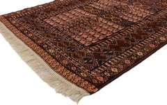 Vintage Afghan Karabin Enssi Tent Door, Turkoman Prayer Rug