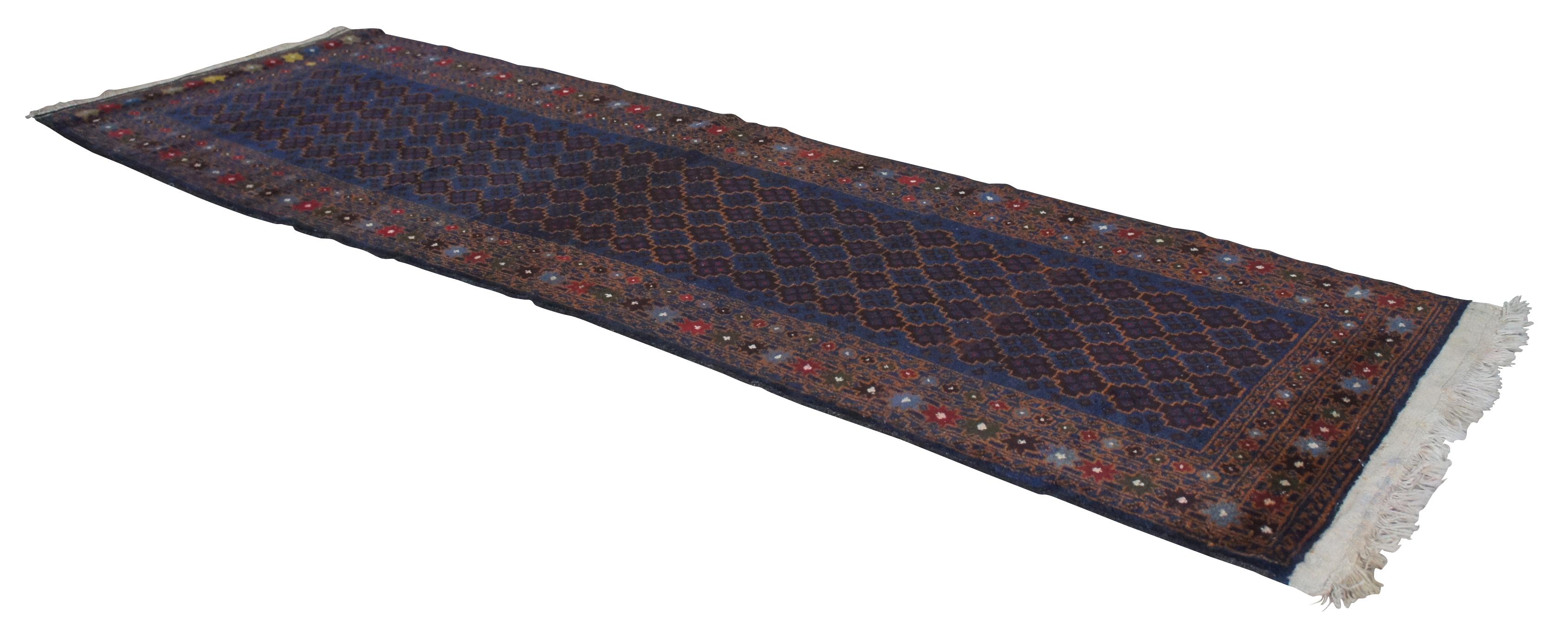 Afghanischer Kazak-Wollteppich, Nomaden-Teppich, geometrisch, 8 Punkte, Sterne (Kasachisch) im Angebot
