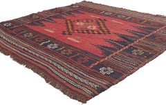 Vintage Afghan Kilim Rug