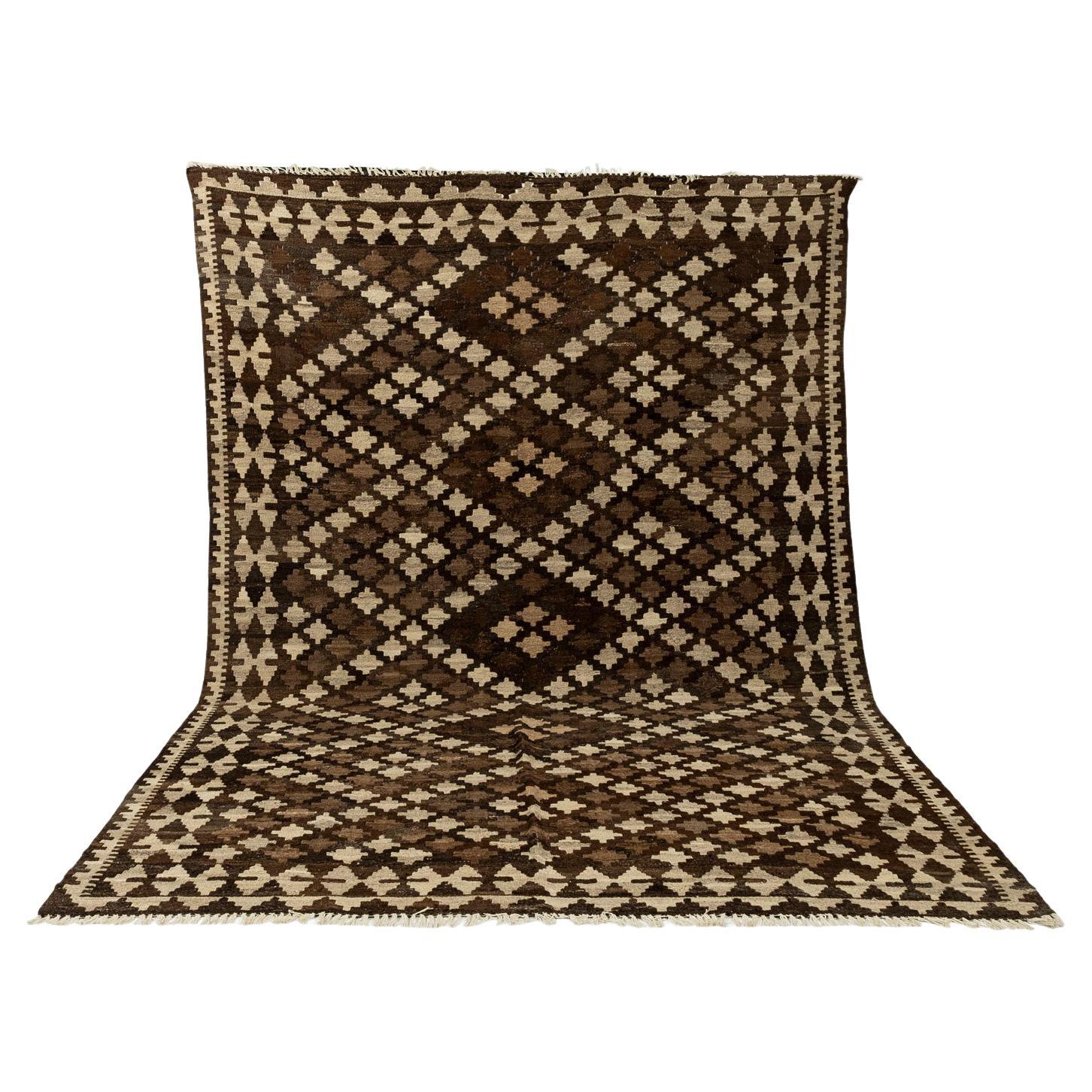 Contemporary Afghan Kilim Rug For Sale at 1stDibs