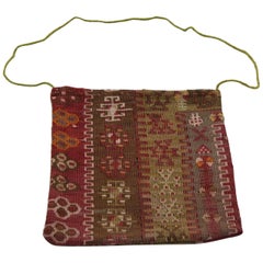 Afghanischer Kelim-Salztasche, Stammeskunst, Wandbehang, afghanischer Wandteppich