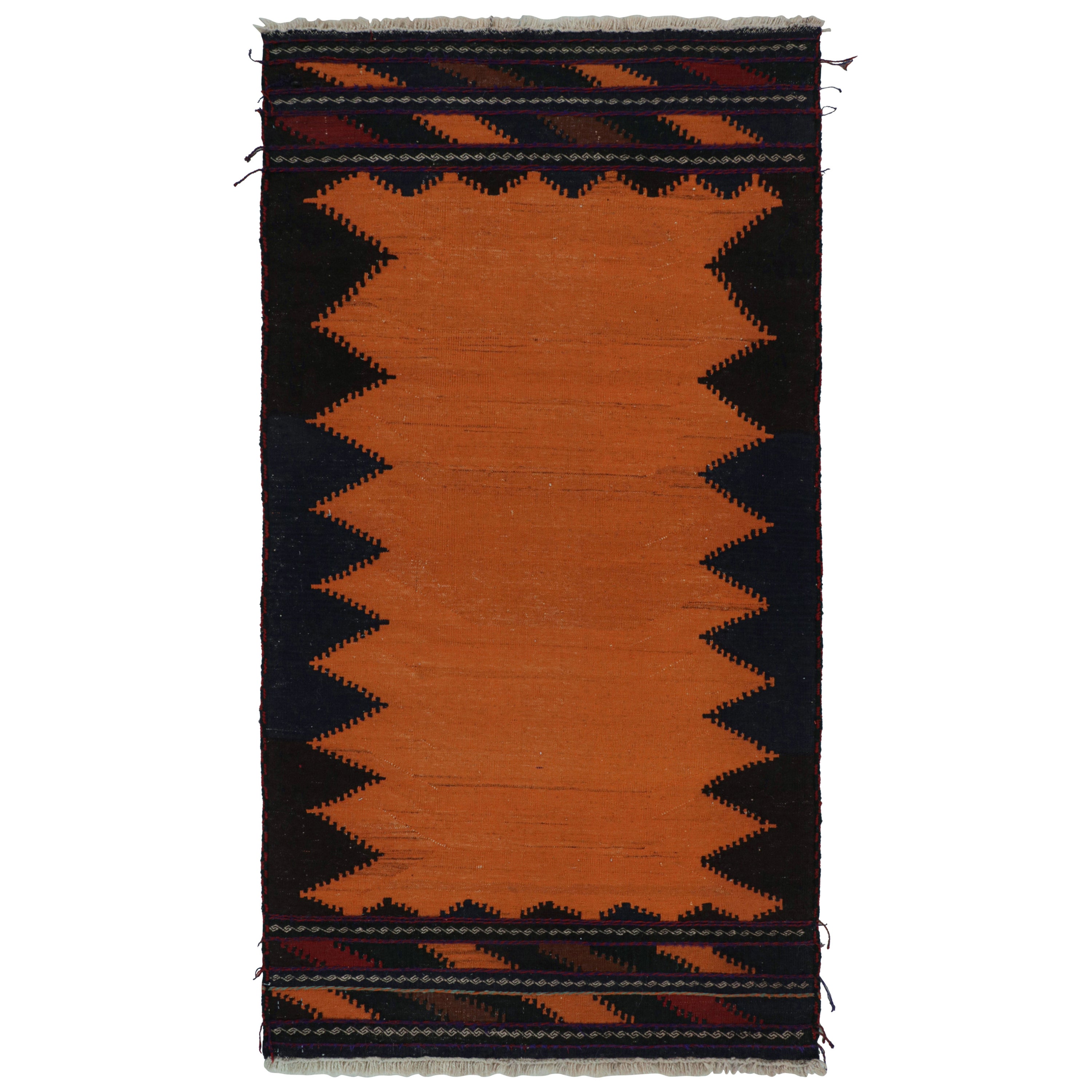 Tappeto afghano vintage Kilim con motivi geometrici da Rug & Kilim