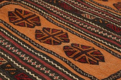 Vintage Afghan Kilim with Polychromatic Geometric Pattern from Rug & Kilim