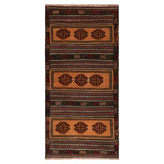 Vintage Afghan Kilim with Polychromatic Geometric Pattern from Rug & Kilim
